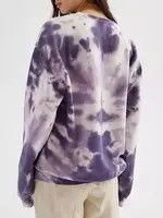 Japanese Brand × Vintage Women s Heart Tie Dye Print Sweatshirt Long Sleeve Crew Size M / US 6-8 / IT 42-44 - 3 Thumbnail