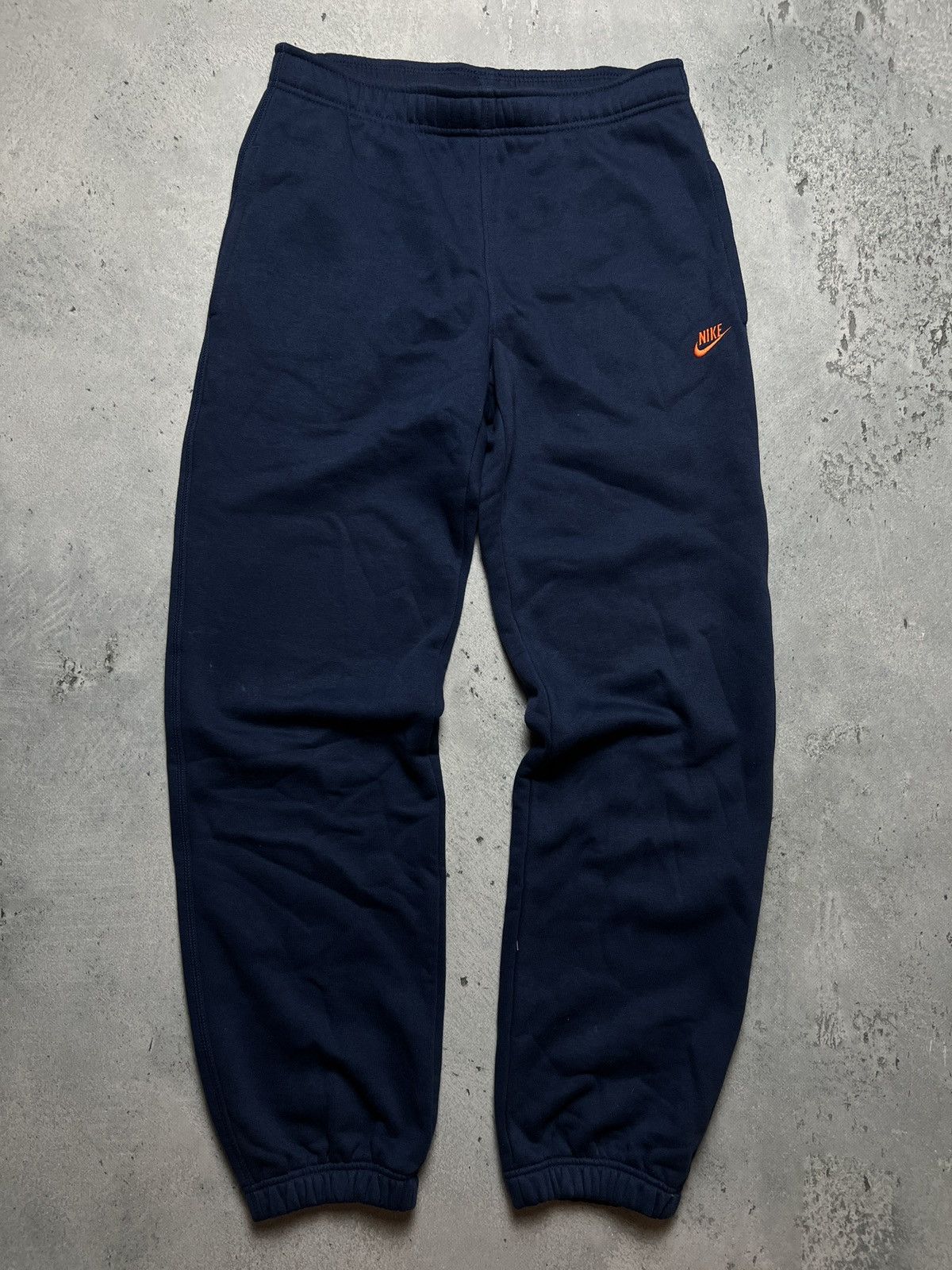 Nike Vintage Y2K Nike Fleece Cotton Drill Track Pants 90s rare Size US 30 / EU 46 - 1 Thumbnail