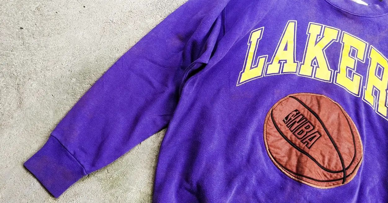 NBA × Nutmeg Final Drop True Vintage Lakers Nba Sweatshirt L Size US L / EU 52-54 / 3 - 7 Thumbnail