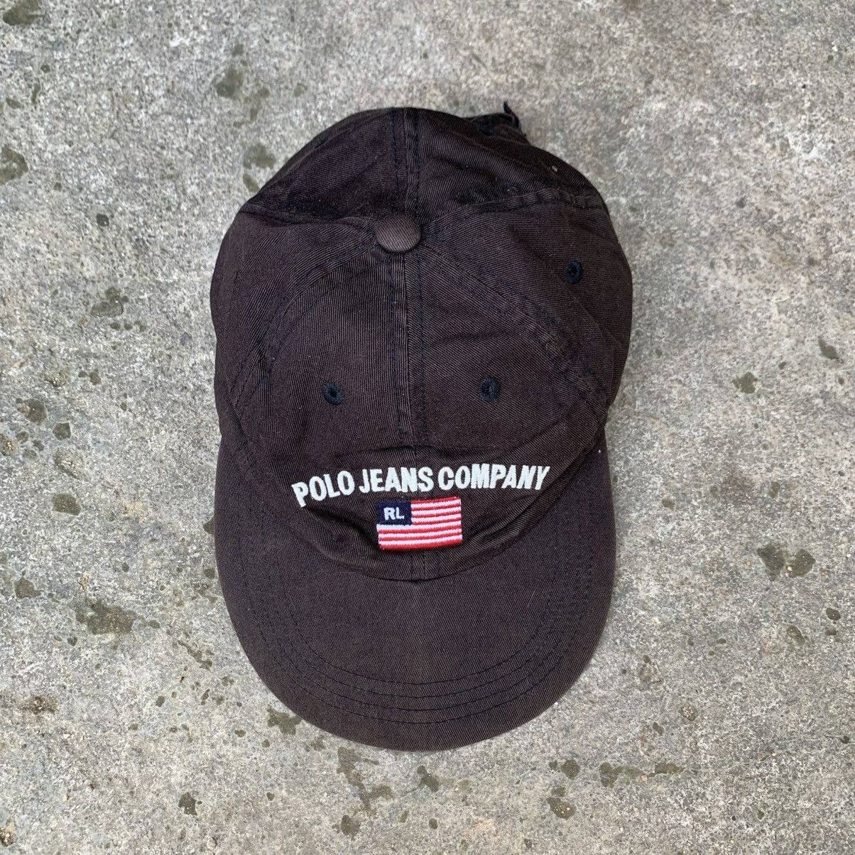 Chaps Ralph Lauren × Polo Ralph Lauren × Vintage Vtg Cap Polo Jeans co. Ralph Lauren Size ONE SIZE - 1 Thumbnail