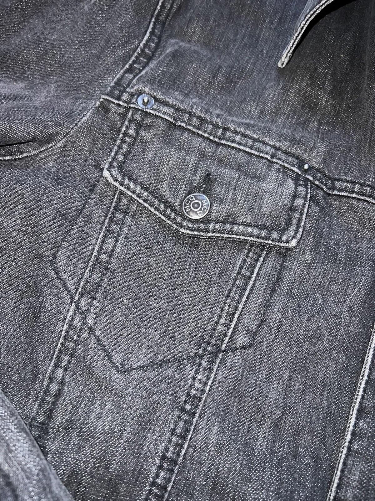 Alexander McQueen Alexander McQueen L Black Denim Trucker Jacket Coat Italy 52 Size US L / EU 52-54 / 3 - 6 Thumbnail