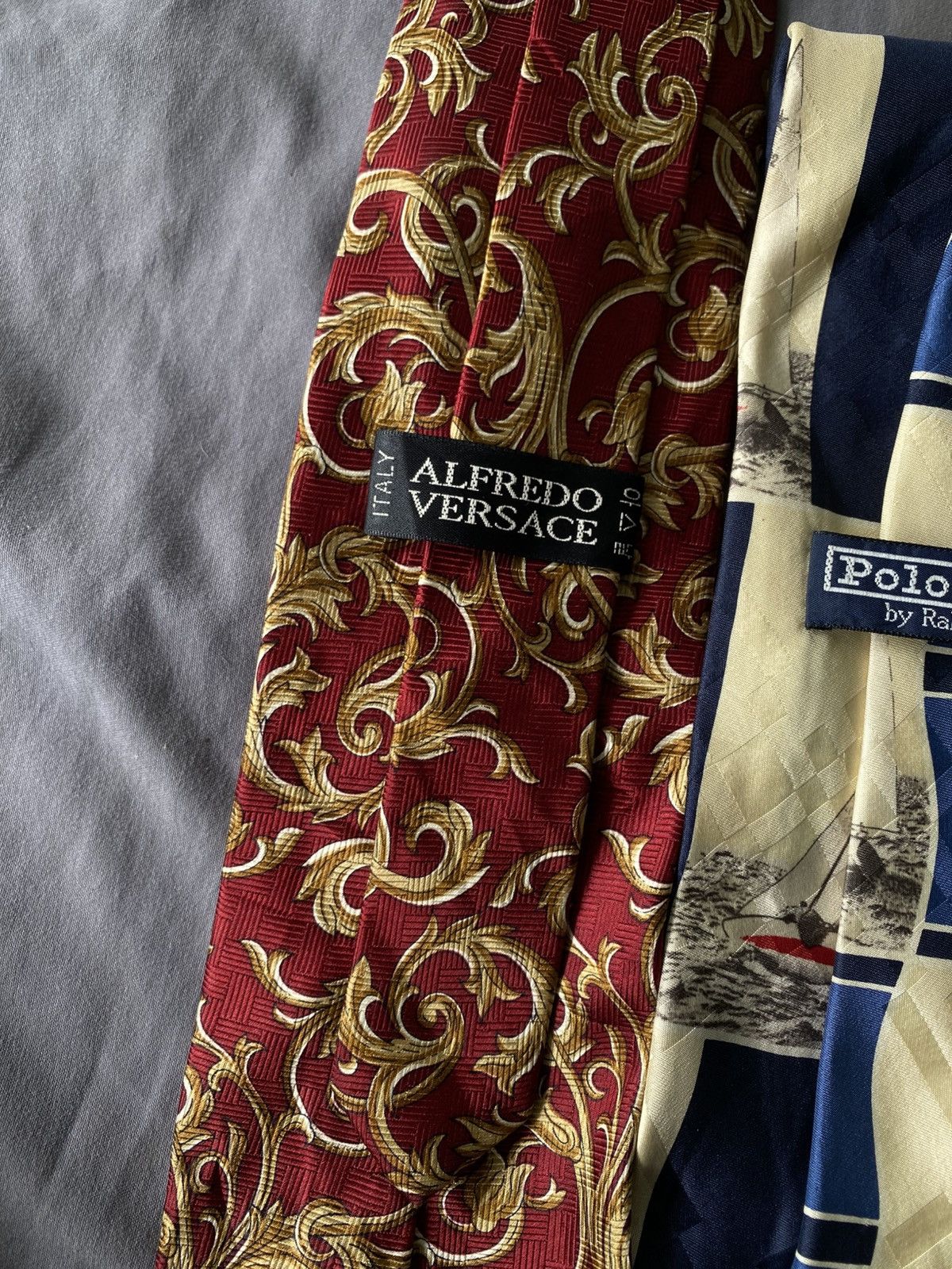 Versace Ties Luxury Branded Size ONE SIZE - 5 Thumbnail