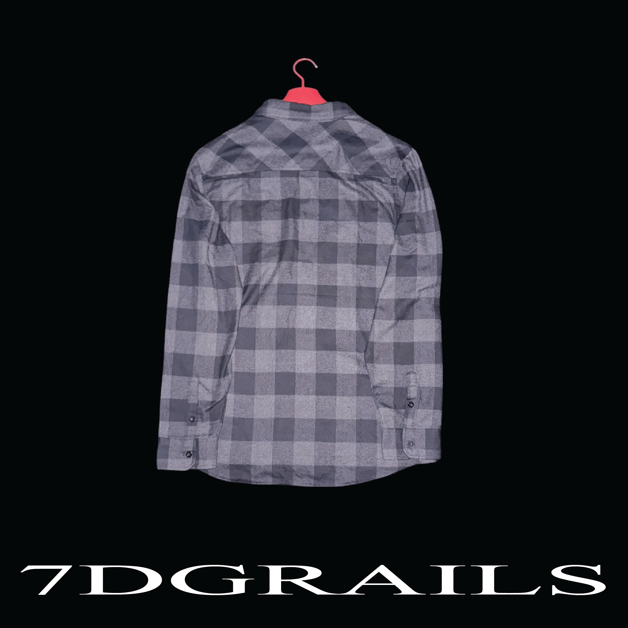 Independent Trading Co. black/dark gray independent flannel Size US L / EU 52-54 / 3 - 4 Thumbnail