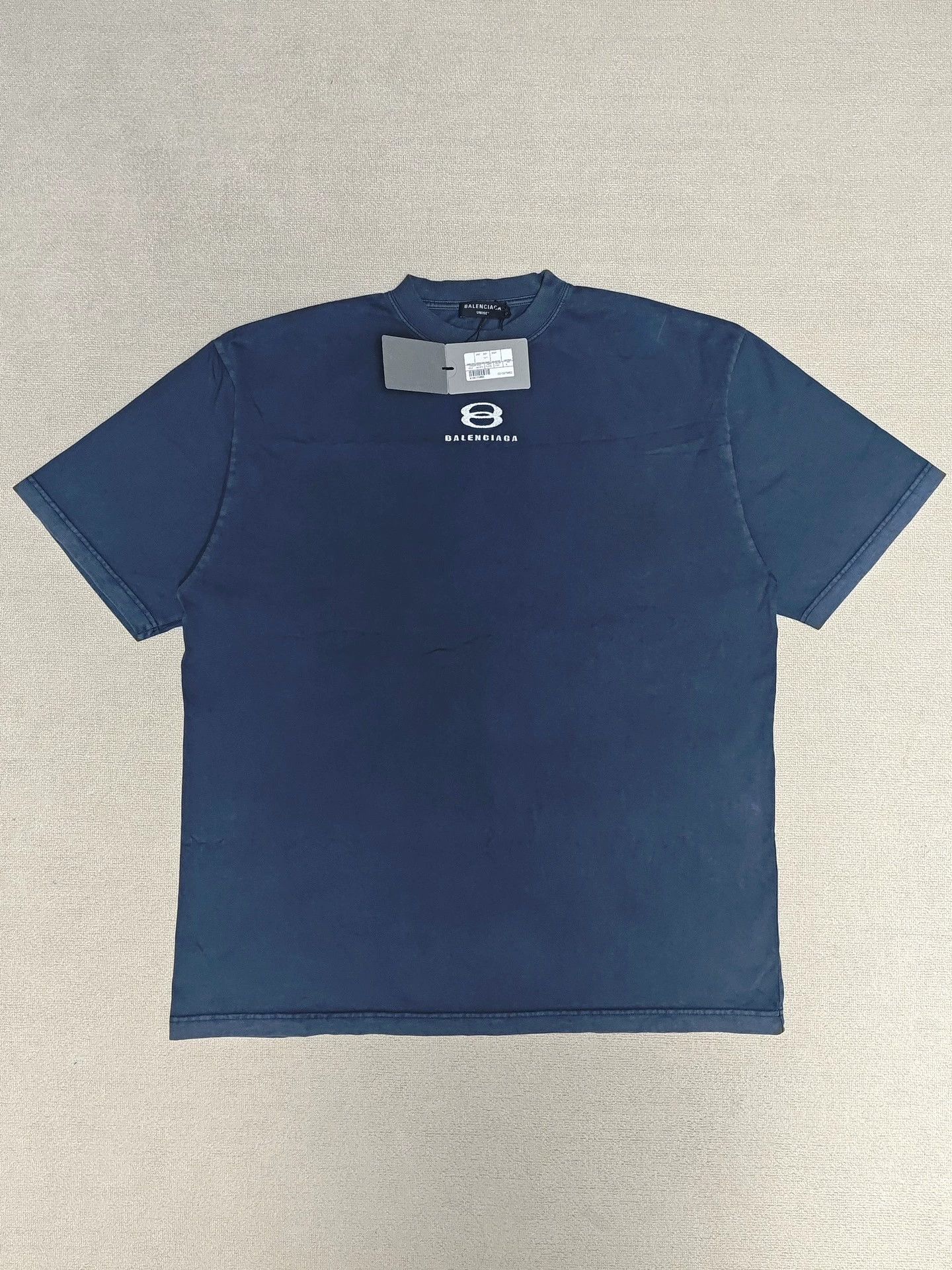 Balenciaga Balenciaga 23ss Double Loop Oakley Vintage Short Sleeve T-shirt Size US S / EU 44-46 / 1 - 1 Thumbnail