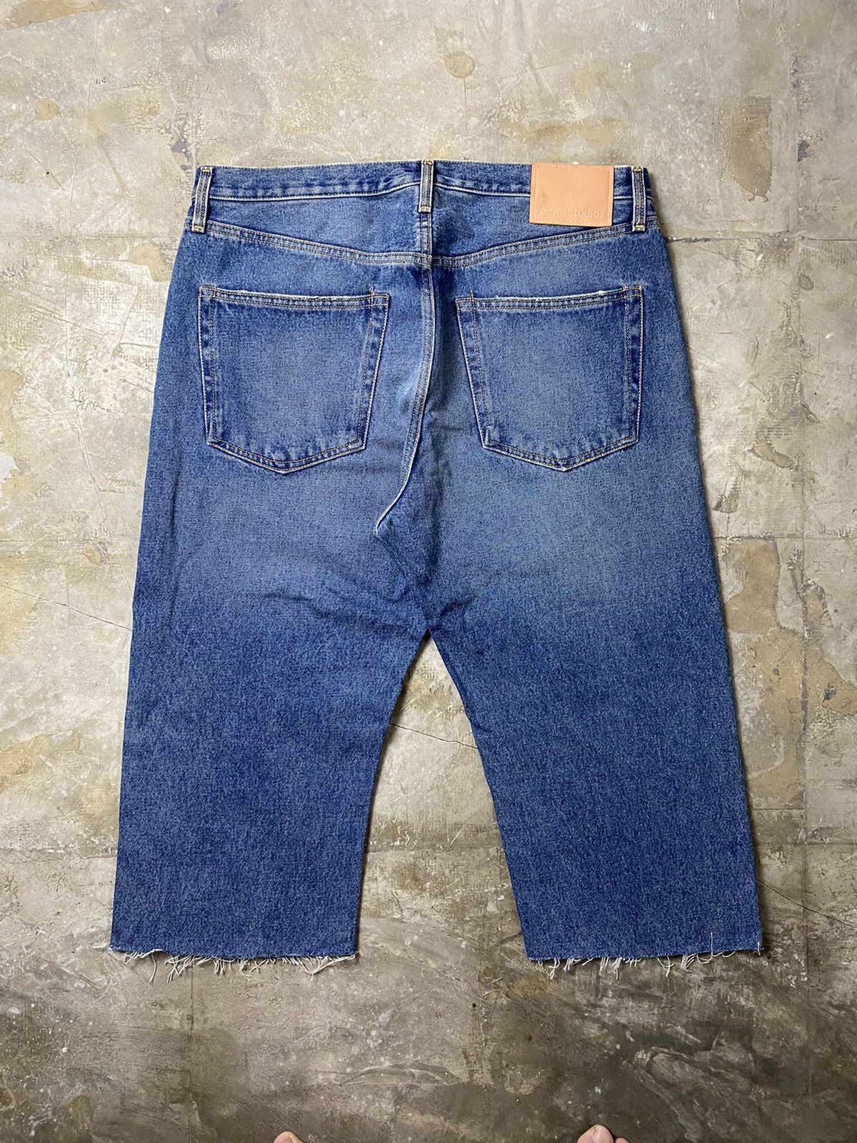 Acne Studios Acne Studios 2003 Vintage Blue 3/4 Jeans Size US 34 / EU 50 - 5 Thumbnail