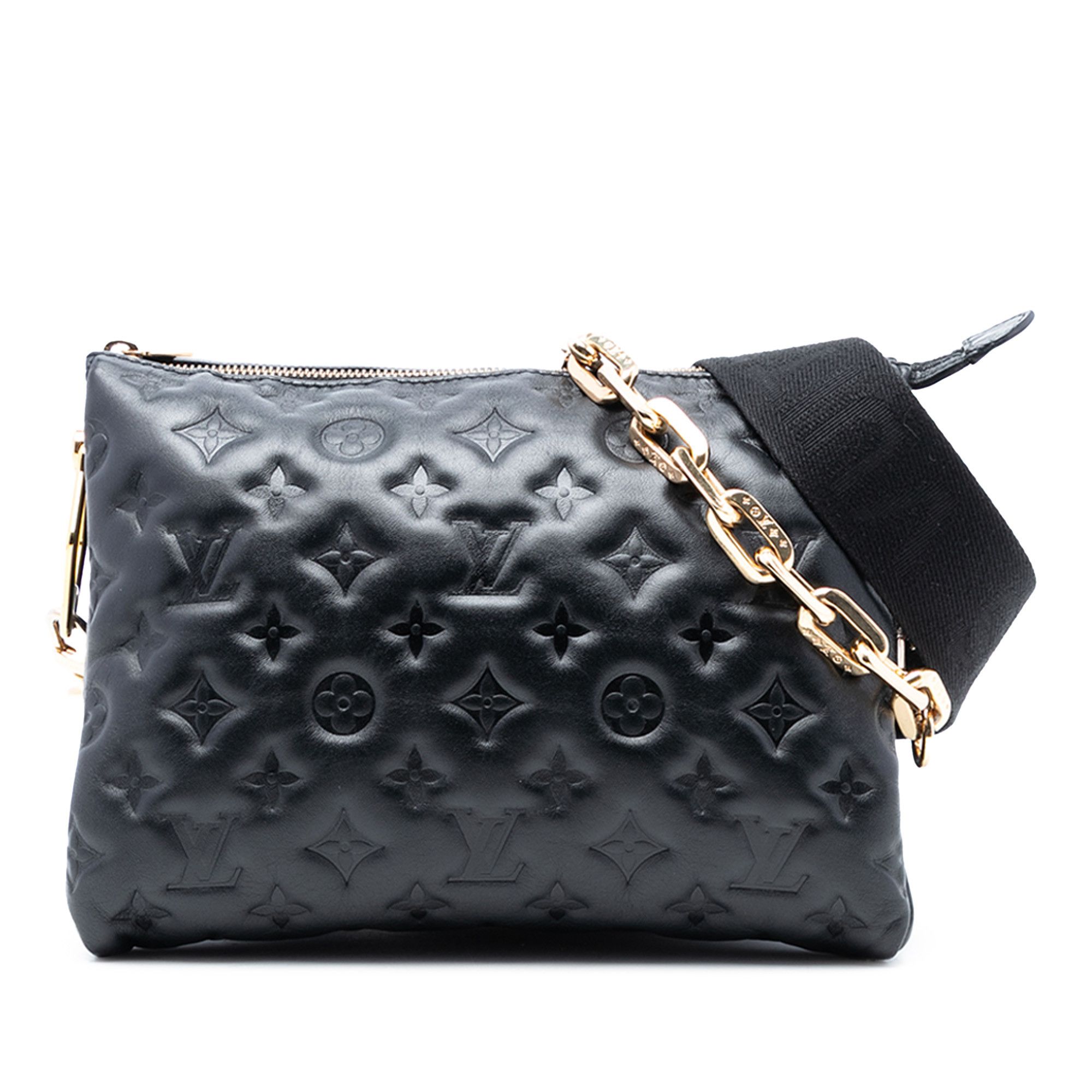 Louis Vuitton Louis Vuitton Monogram Embossed Puffy Lambskin Coussin PM Size ONE SIZE - 1 Thumbnail
