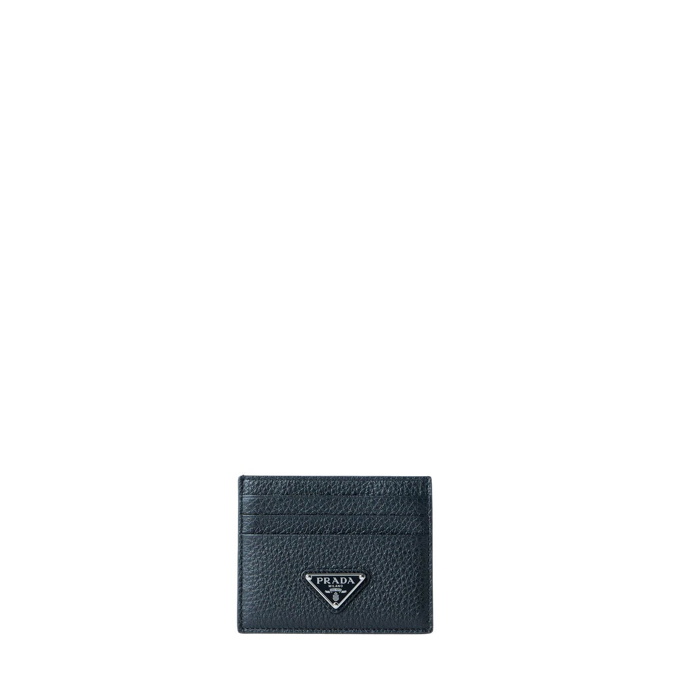 Prada PRADA Black Card Holder New & Authentic Size ONE SIZE - 1 Thumbnail