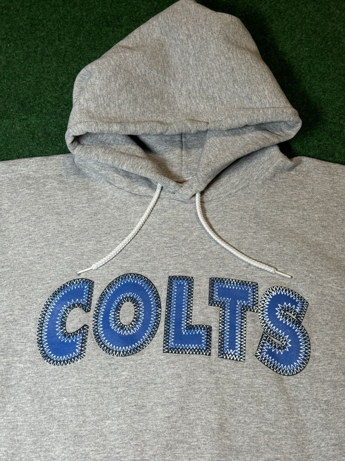 Vintage Vintage 90s Y2k Indianapolis Colts Boxy Hoodie Sweatshirt Size US XXL / EU 58 / 5 - 3 Thumbnail
