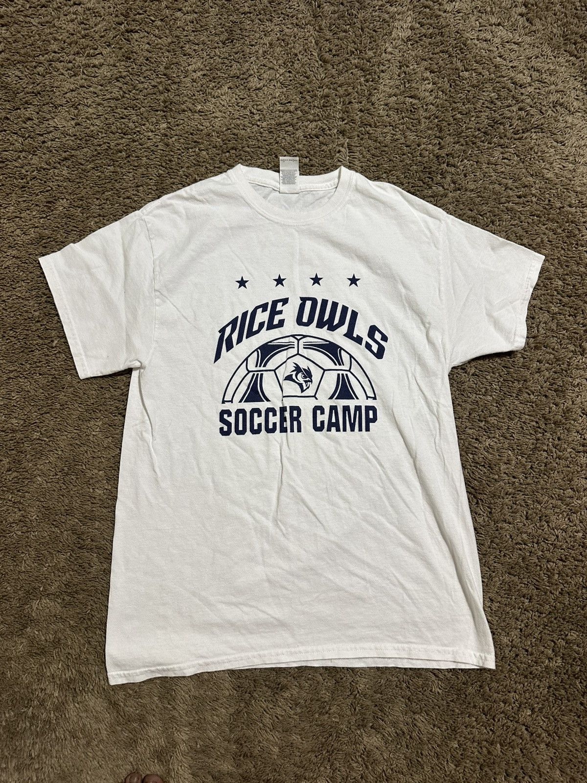 NCAA Vintage Rice University “Soccer Camp” shirt 00s size medium Size US M / EU 48-50 / 2 - 1 Thumbnail
