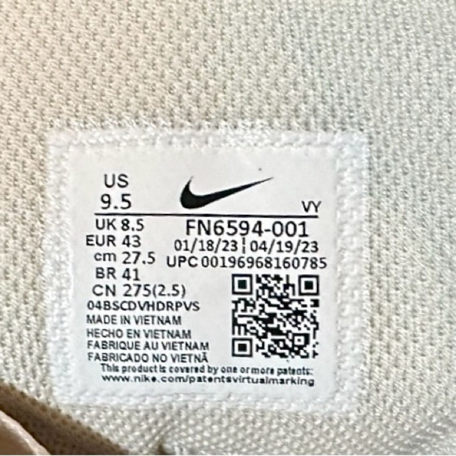 Nike Nike Air Alpha Force 88 Grey Size US 9.5 / EU 42-43 - 6 Thumbnail