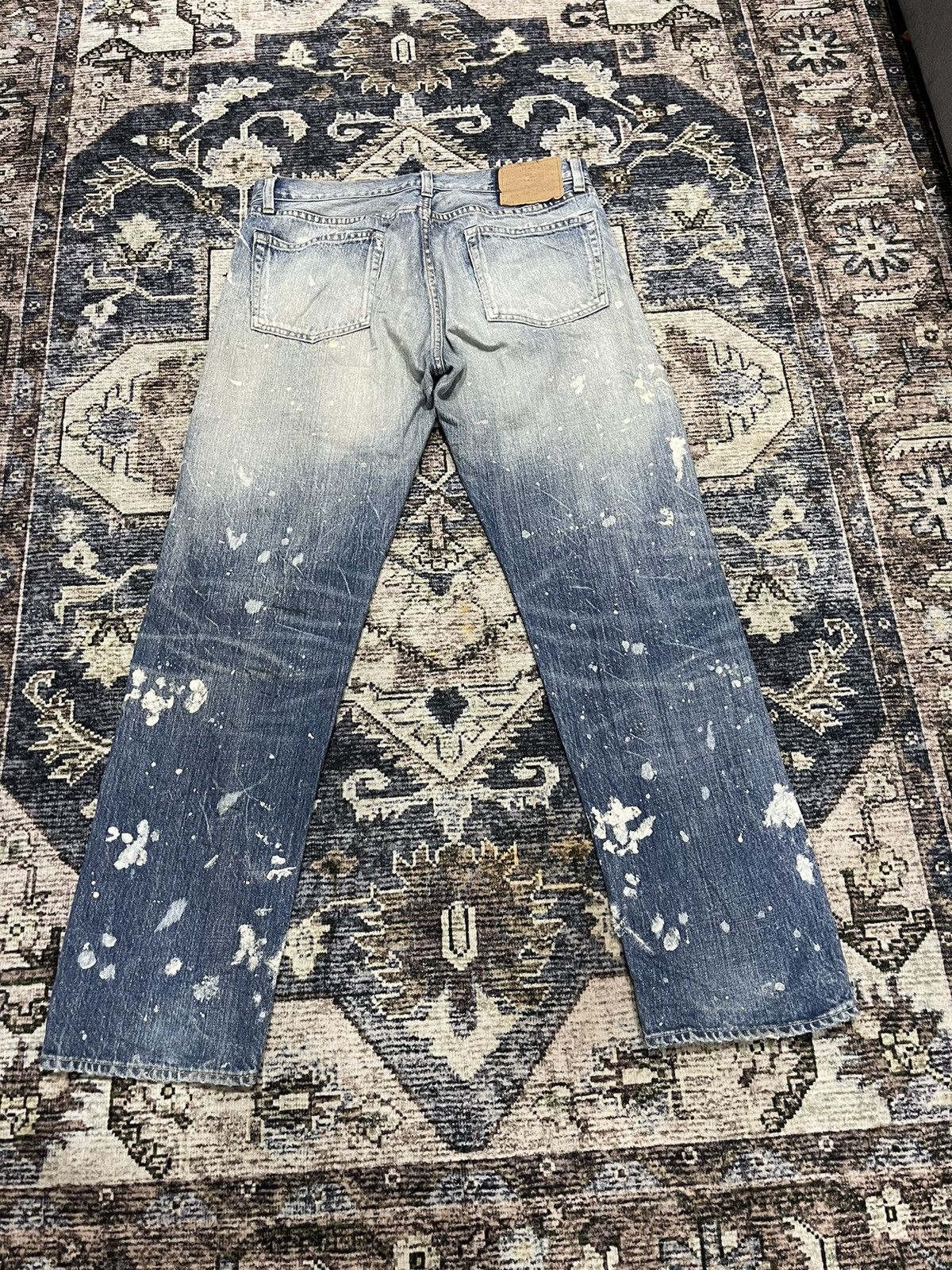 Hysteric Glamour Vintage Hysteric Glamour RNA Selvedge Paint Splash Denim Size US 33 - 7 Thumbnail