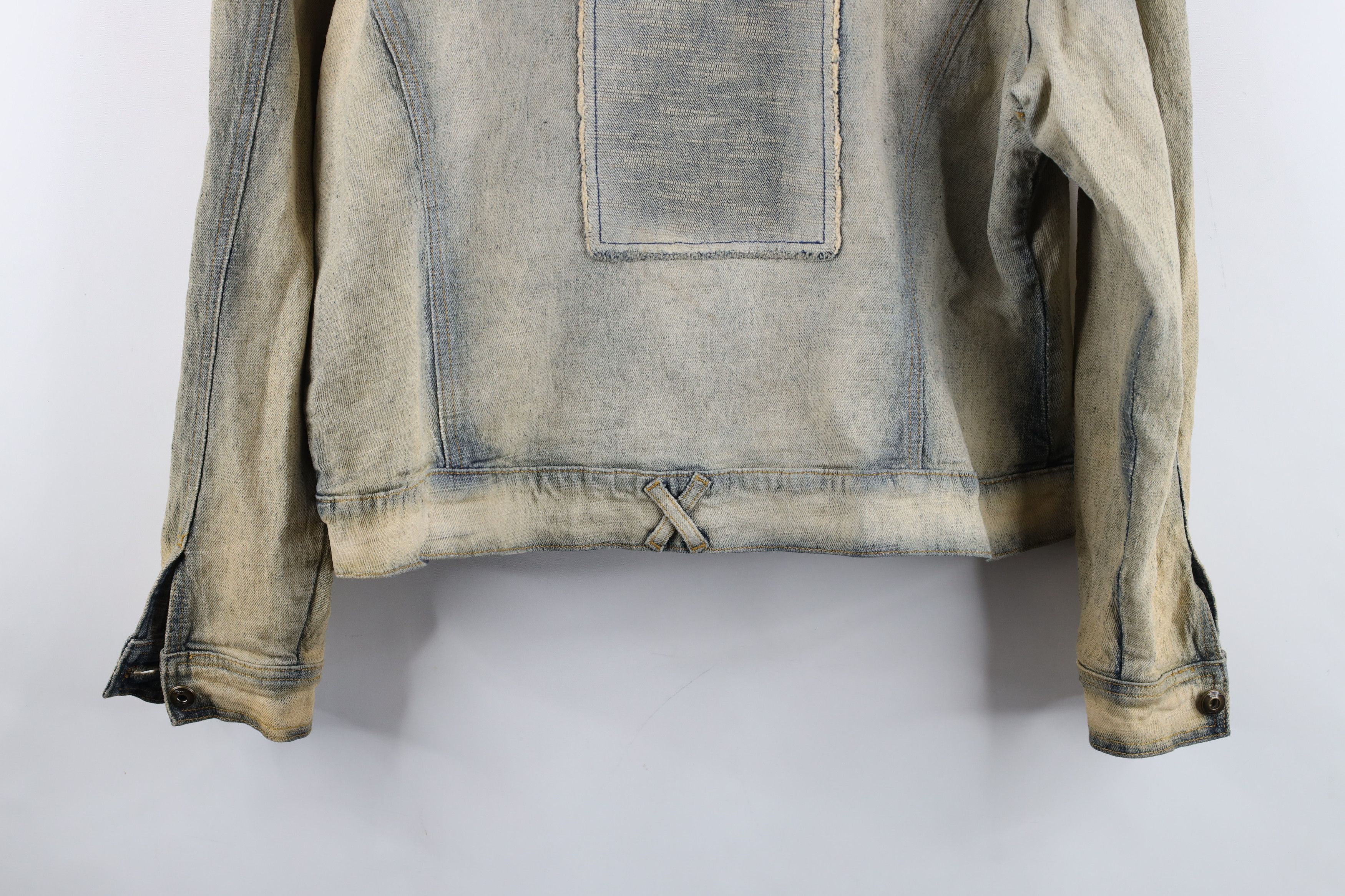 Fubu Vintage FUBU Stretch Denim Jean Trucker Jacket Acid Wash Size XXL / US 16-18 / IT 52-54 - 17 Thumbnail