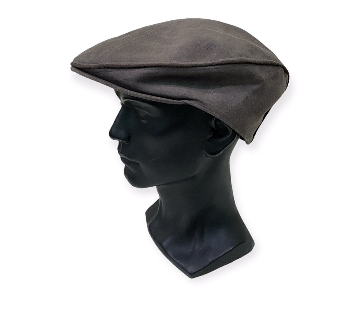 image of Marie Claire Beretta Plain Hat in Brown, Men's