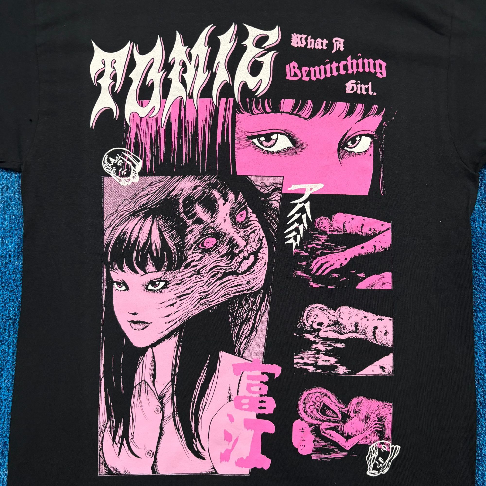 Ripple Junction Tomie What a Bewitching Girl Junji Ito Horror Manga Tee L Size US L / EU 52-54 / 3 - 2 Thumbnail