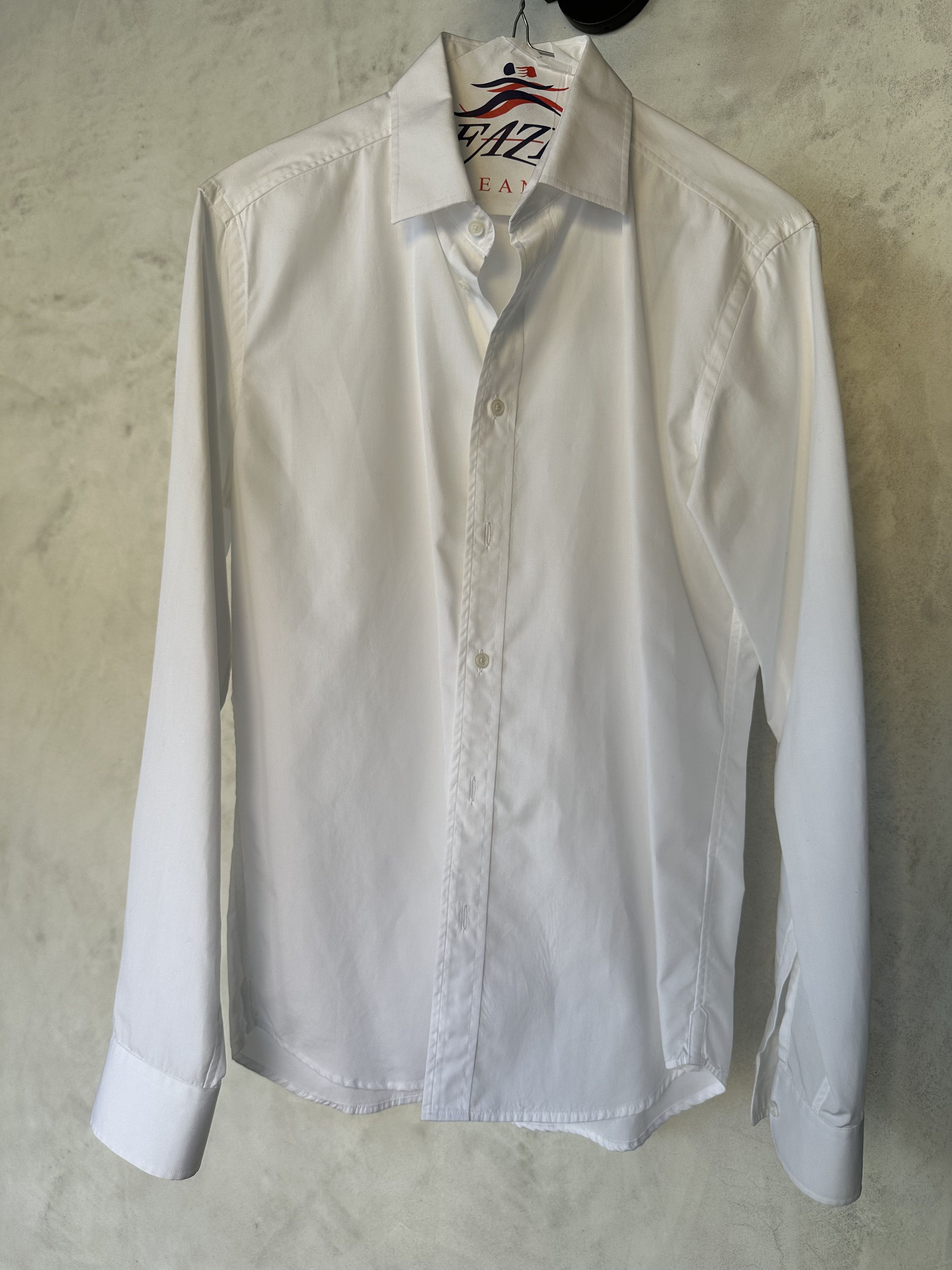 Brooklyn Tailors Brooklyn Tailors White Dress Shirt (Small) Size 36R - 1 Thumbnail