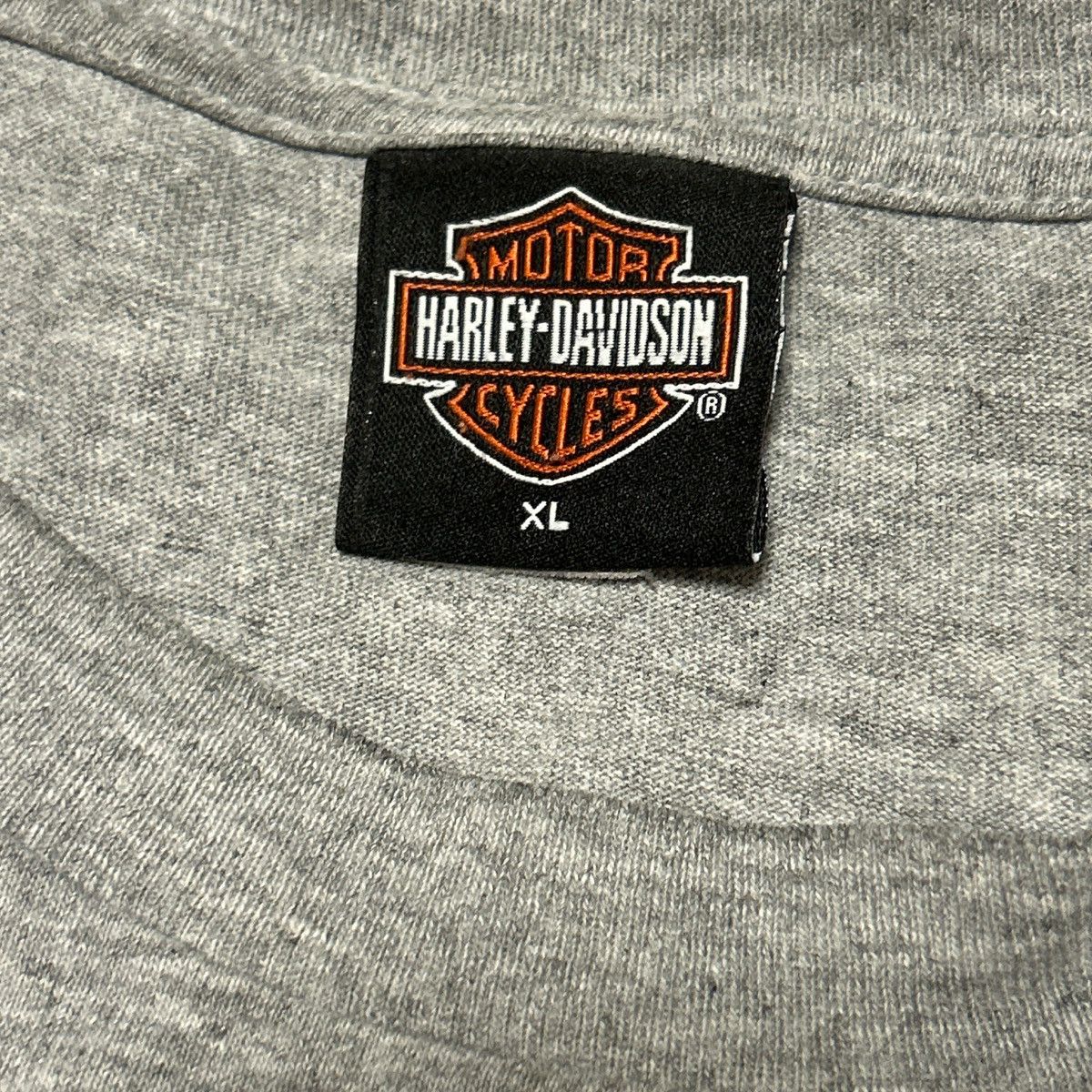 Harley Davidson Grey Harley Davidson Long Sleeve Size US XL / EU 56 / 4 - 4 Thumbnail