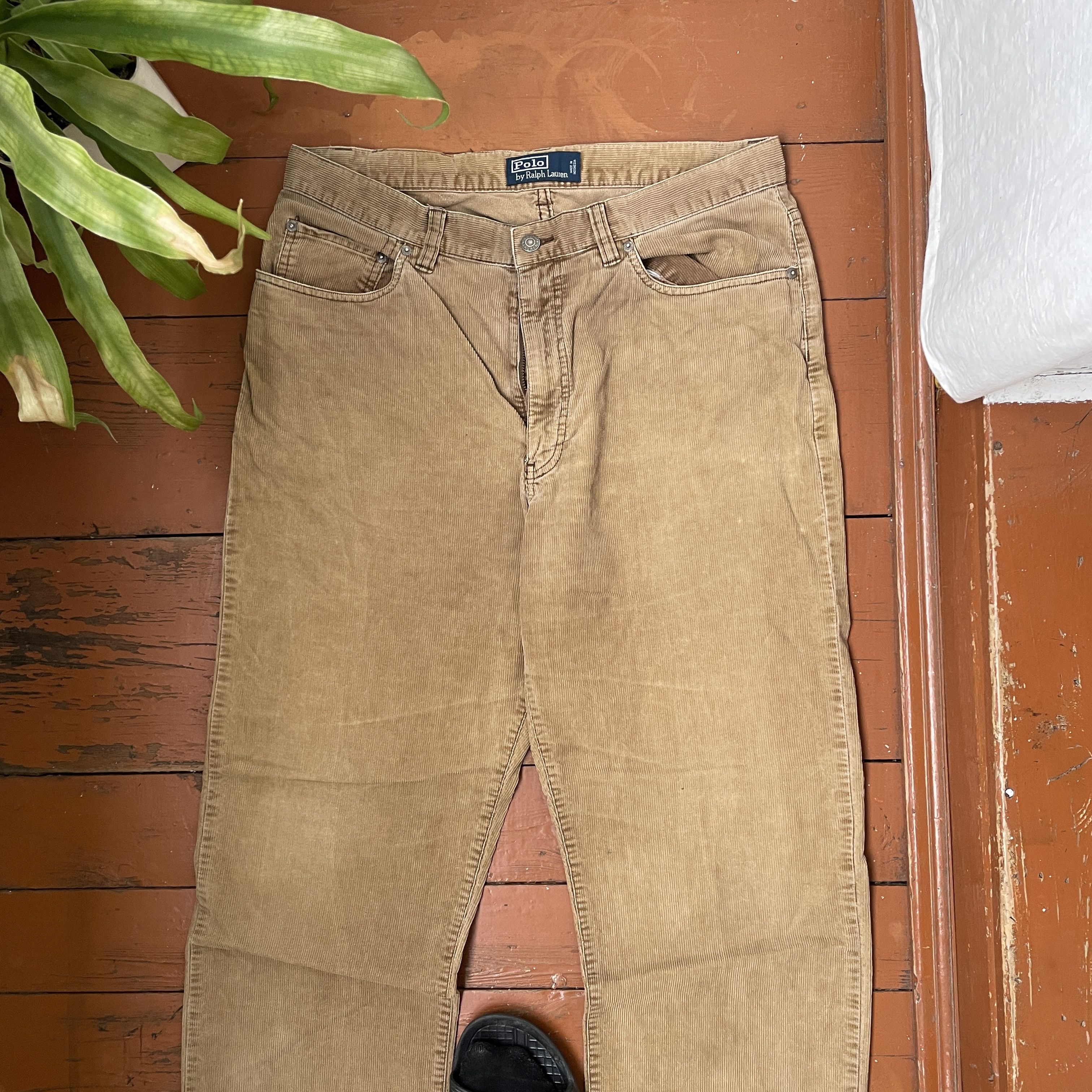 Polo Ralph Lauren Polo Ralph Lauren Custom Pants skeleton love bone faded Size US 33 - 12 Thumbnail