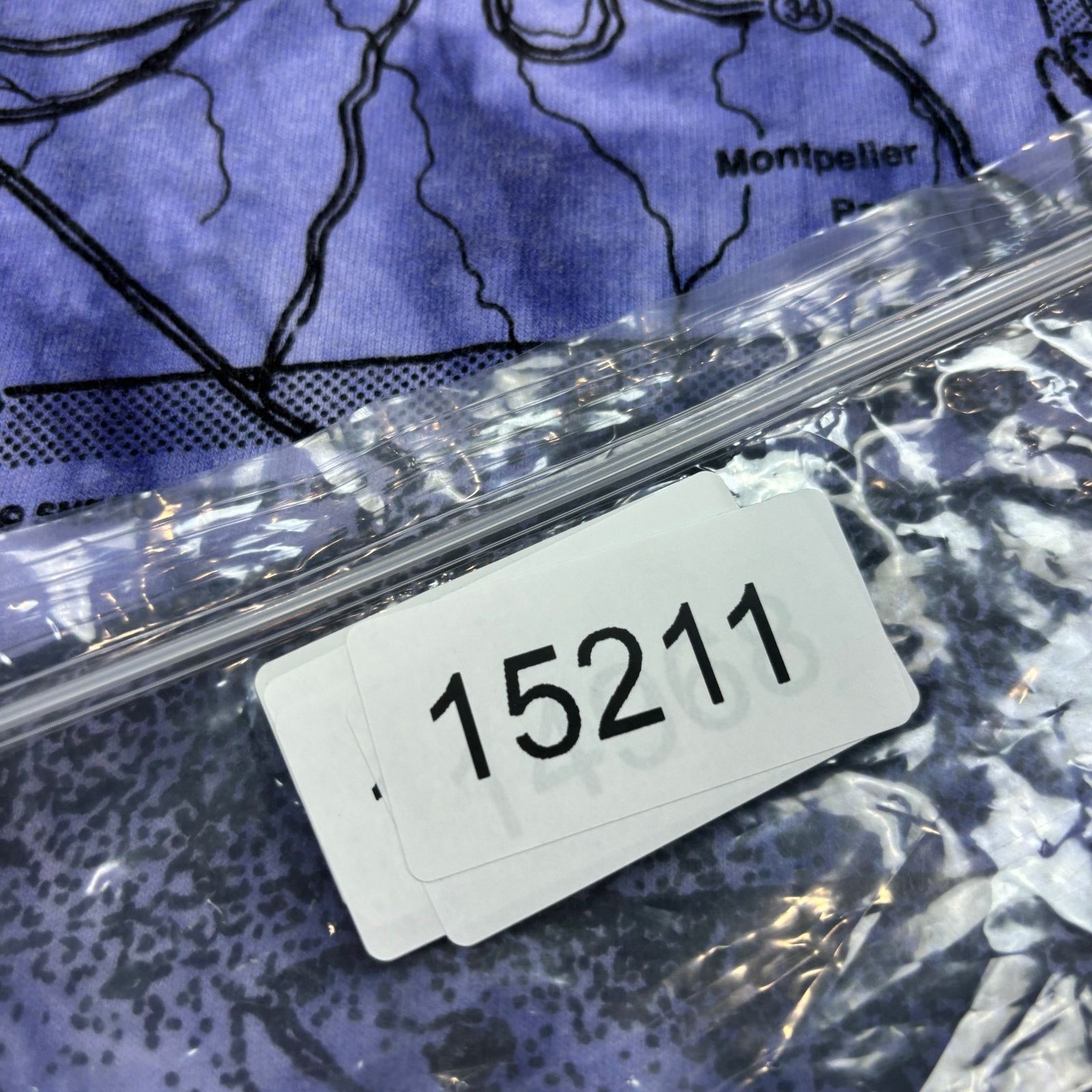 Gildan × Vintage VTG 90s Idaho State Map Tie Dye AOP Single Stitch Shirt Med Size US M / EU 48-50 / 2 - 11 Thumbnail