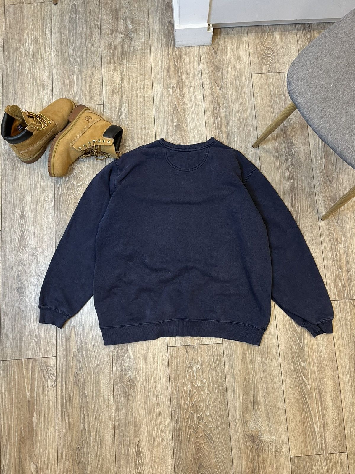 Carhartt 🌊CARHARTT VINTAGE BOXY FIT FADED DISTRESSED SWEATSHIRT Size US XL / EU 56 / 4 - 3 Thumbnail