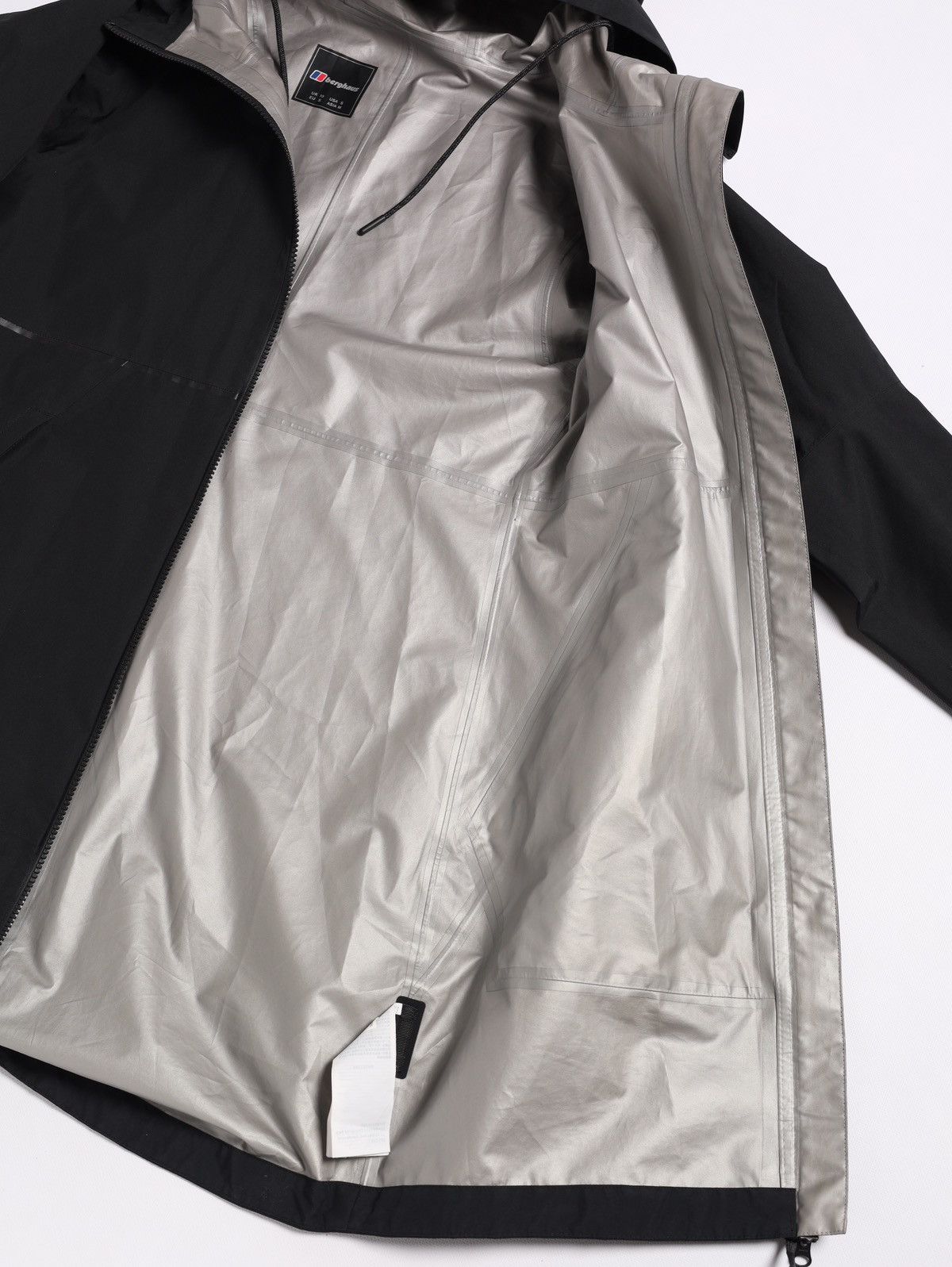 Berghaus Berghaus Gore Tex Black Light Long Jacket Windbreaker Rain Size S / US 4 / IT 40 - 12 Thumbnail