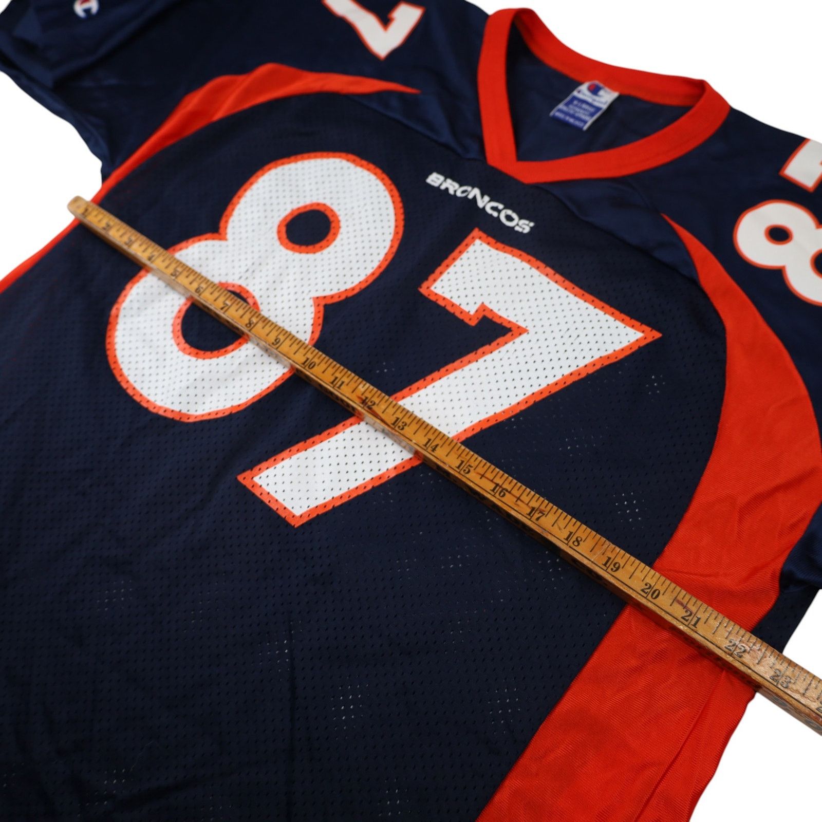 Champion × NFL × Vintage Vintage Champion Denver Broncos #87 Ed McCaffrey Jersey Size US XL / EU 56 / 4 - 6 Thumbnail