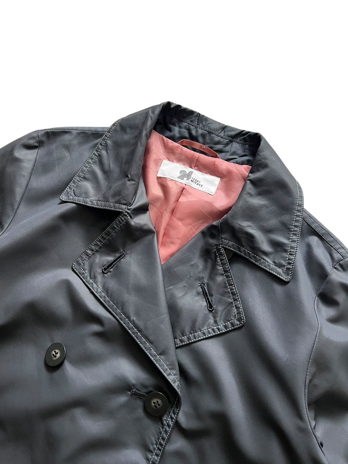 Issey Miyake Issey Miyake 24 Trench Coat Size M / US 6-8 / IT 42-44 - 4 Thumbnail