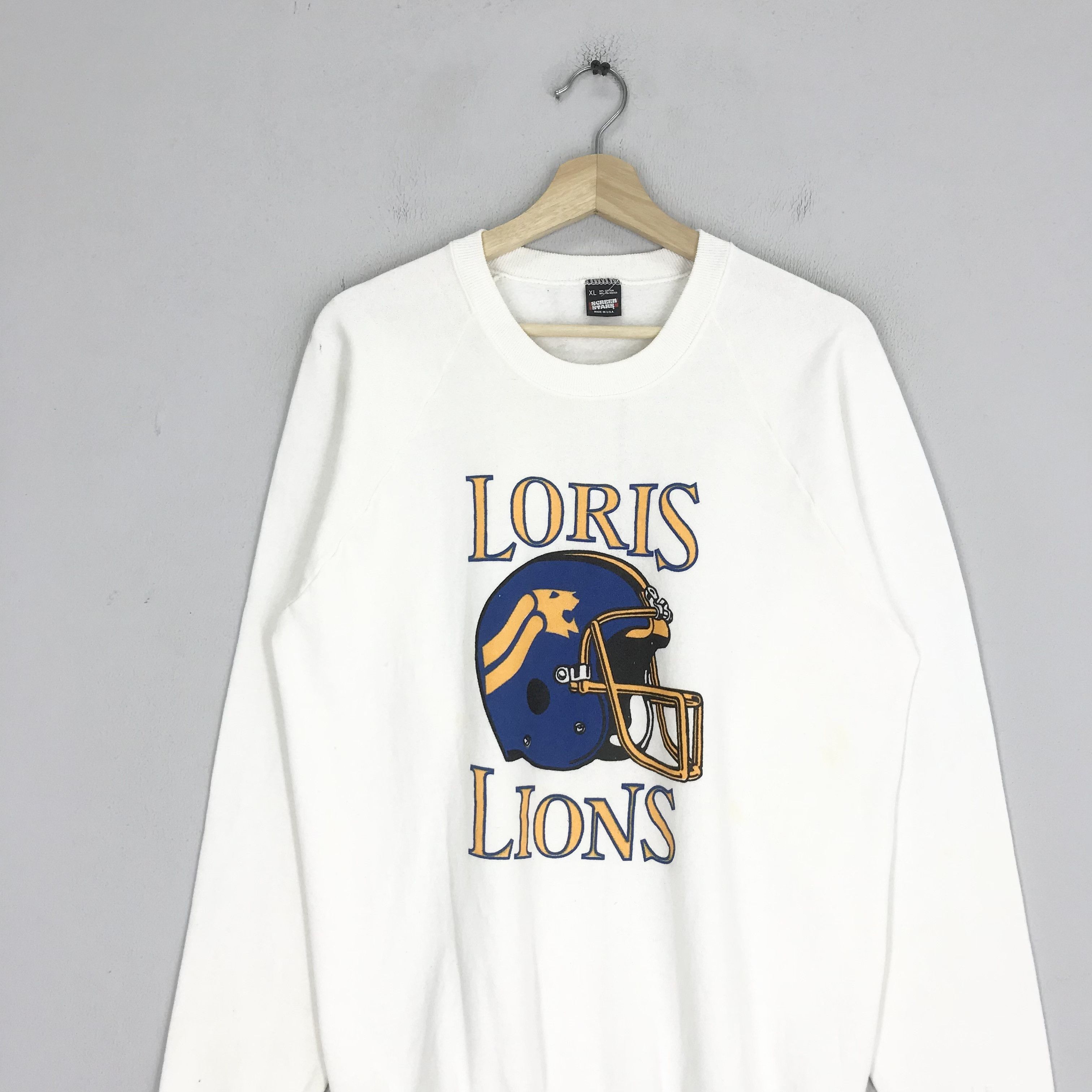 USA Olympics Vintage 90s Loris Lions Sweatshirt Loris Lions - 95 Size US M / EU 48-50 / 2 - 2 Thumbnail