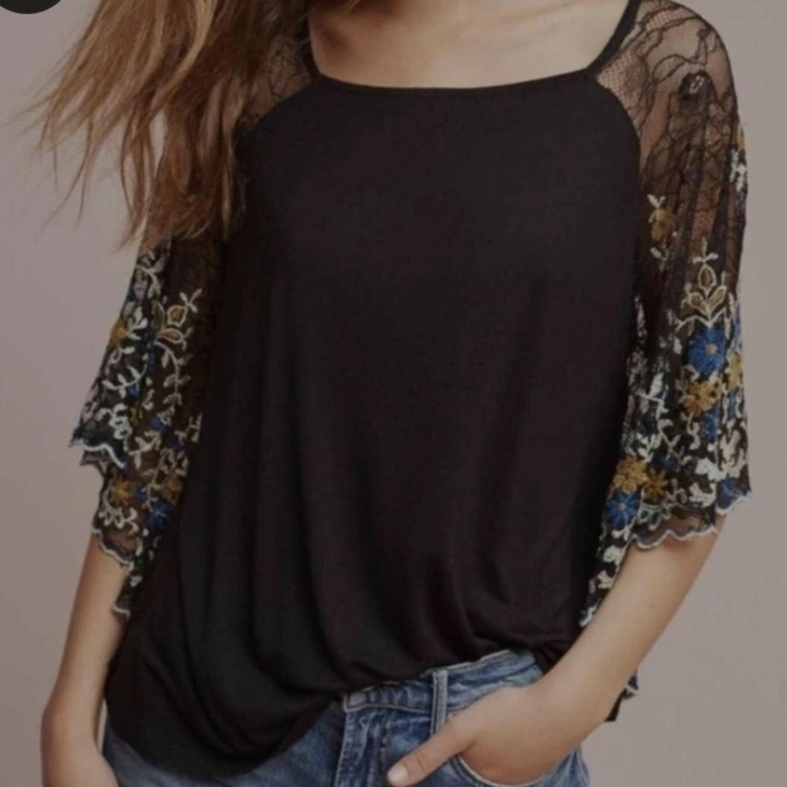 Other Anthropologie Butterfly Lace Wings; Size XS / US 0-2 / IT 36-38 - 1 Thumbnail