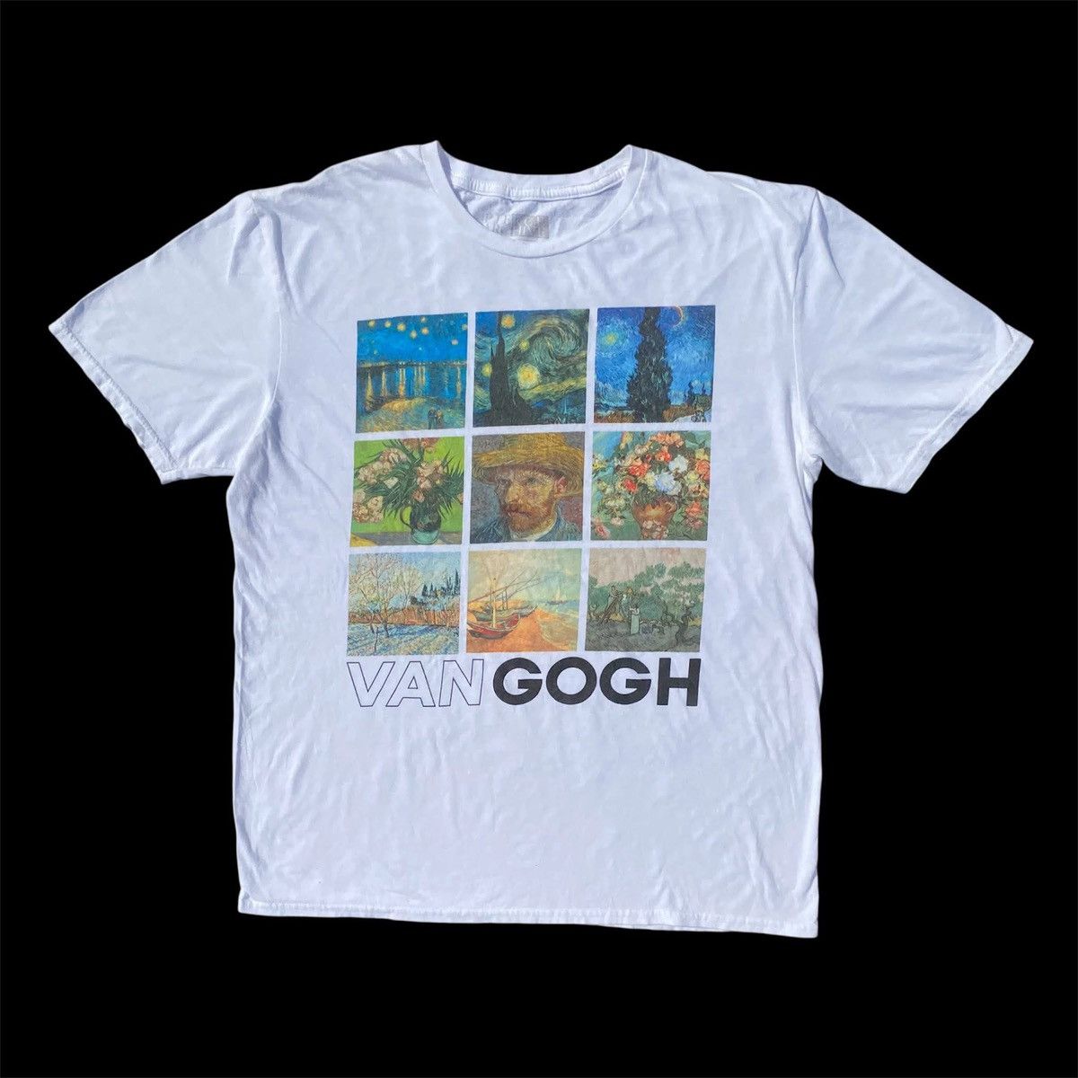 Vintage RARE ‼️ Vincent van Gogh Size US L / EU 52-54 / 3 - 1 Thumbnail