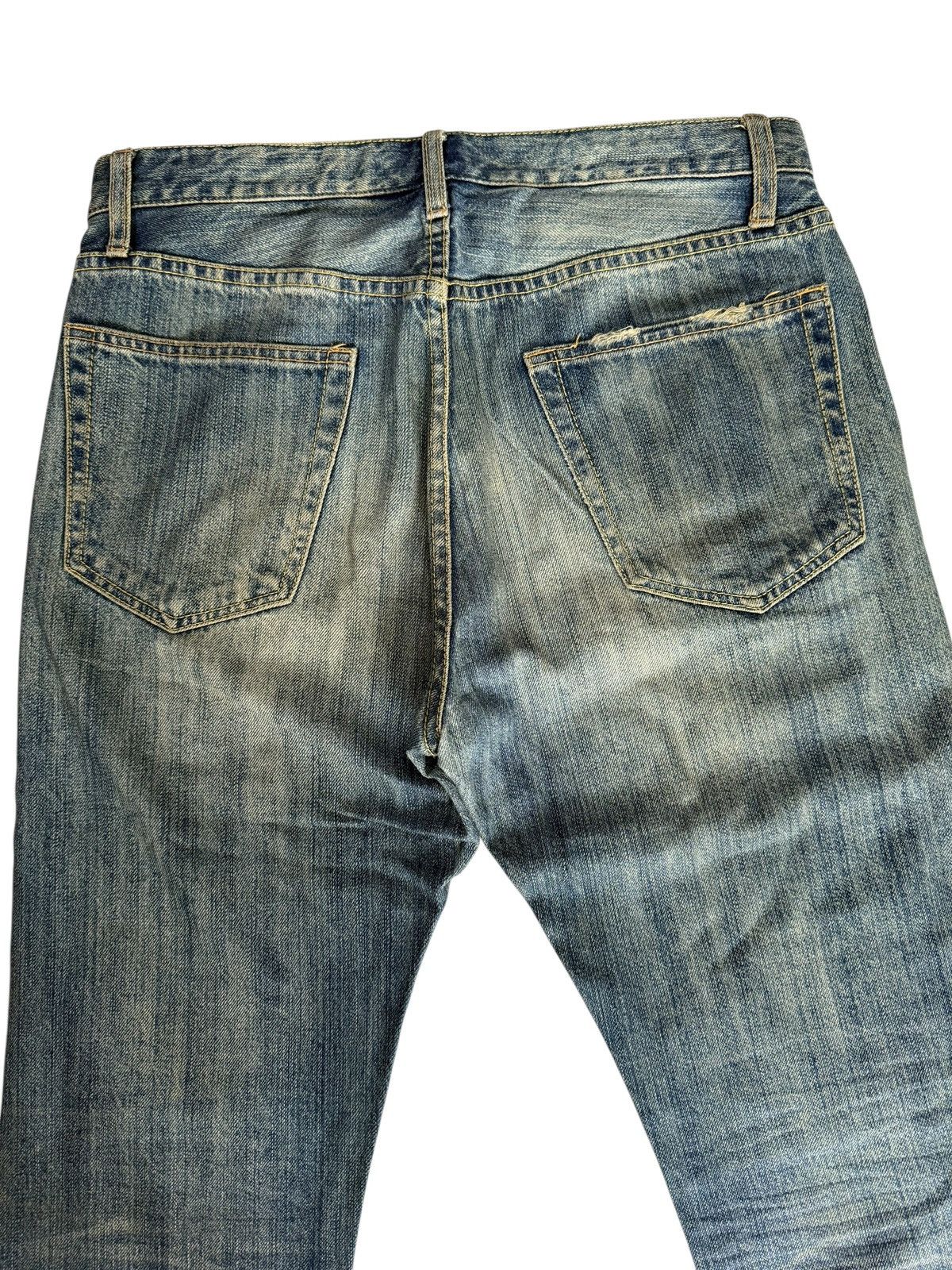 Global Work Vintage Japan Global Work Patchwork Fade Jeans Pants Denim Size US 30 / EU 46 - 16 Thumbnail