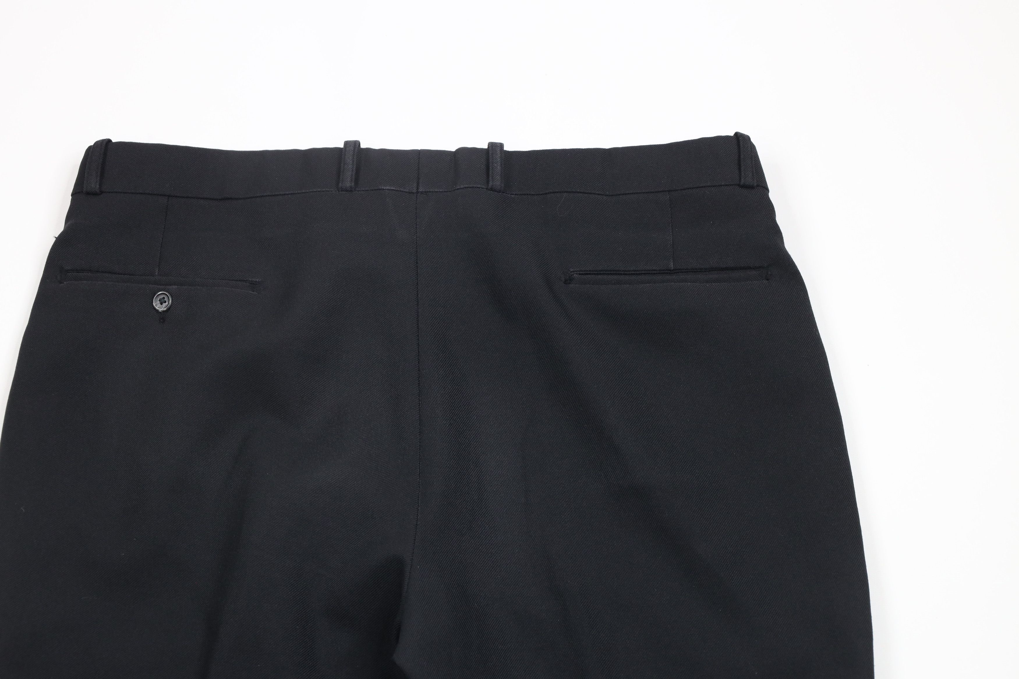 Vintage Vintage 70s Streetwear Bell Bottoms Chino Pants Black USA Size US 36 / EU 52 - 12 Thumbnail