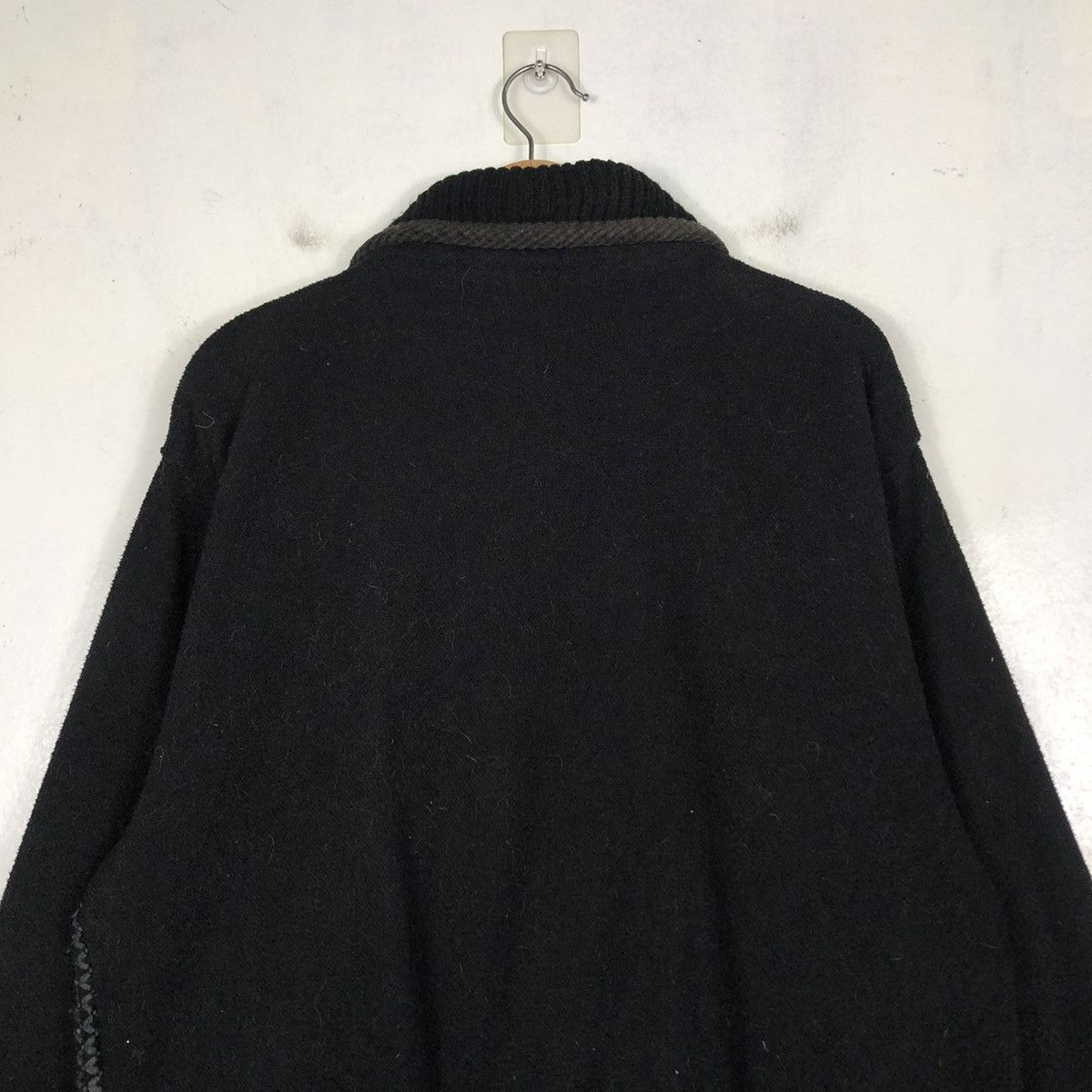Japanese Brand × Vintage 📌VINTAGE BOMBER JACKET KNIT RUDOLF VALENTINO Size US M / EU 48-50 / 2 - 10 Thumbnail