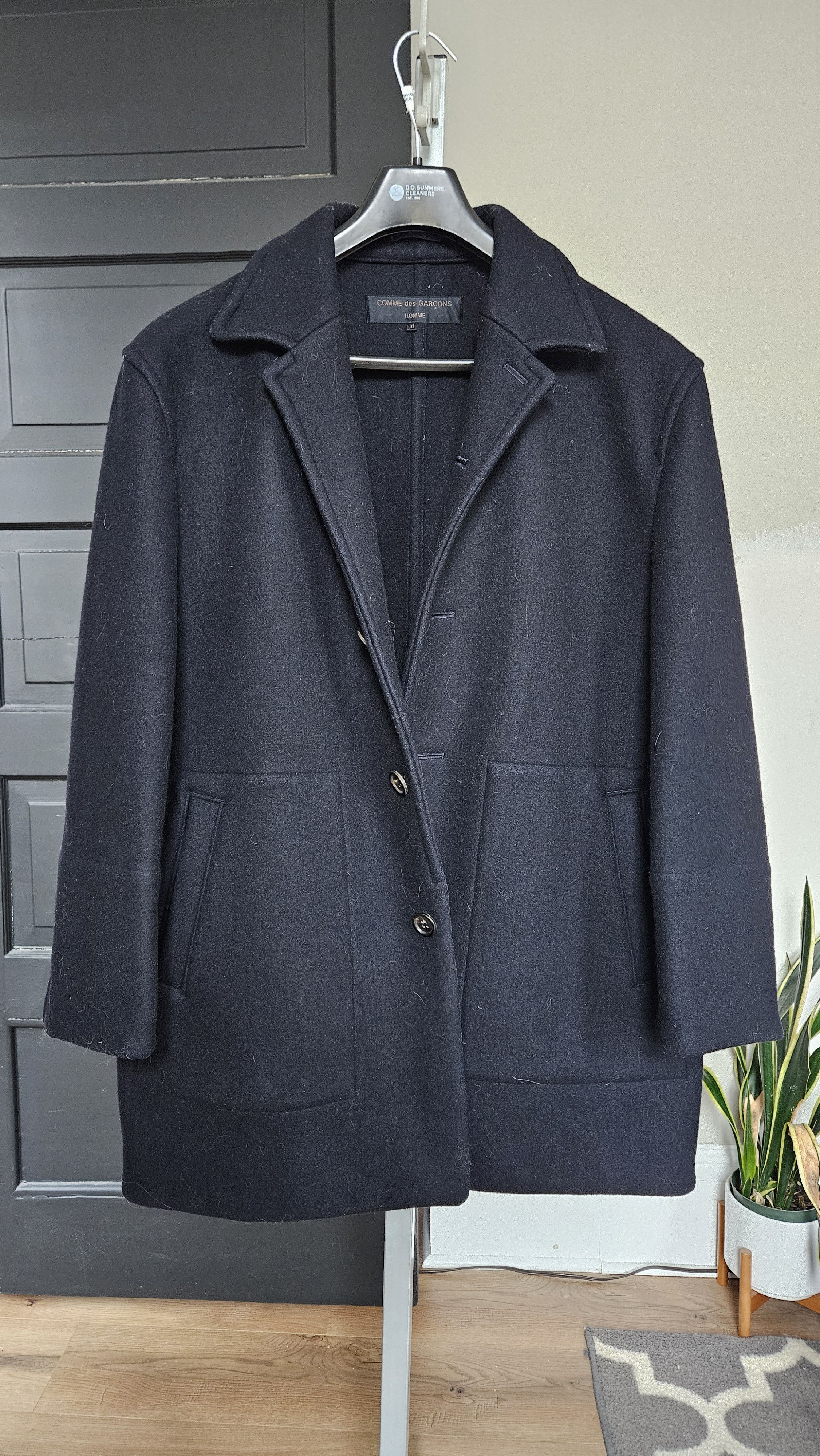 Comme des Garcons VINTAGE COMME des GARCONS MENS OVERSIZED WOOL COAT AW1995 Size US M / EU 48-50 / 2 - 4 Thumbnail