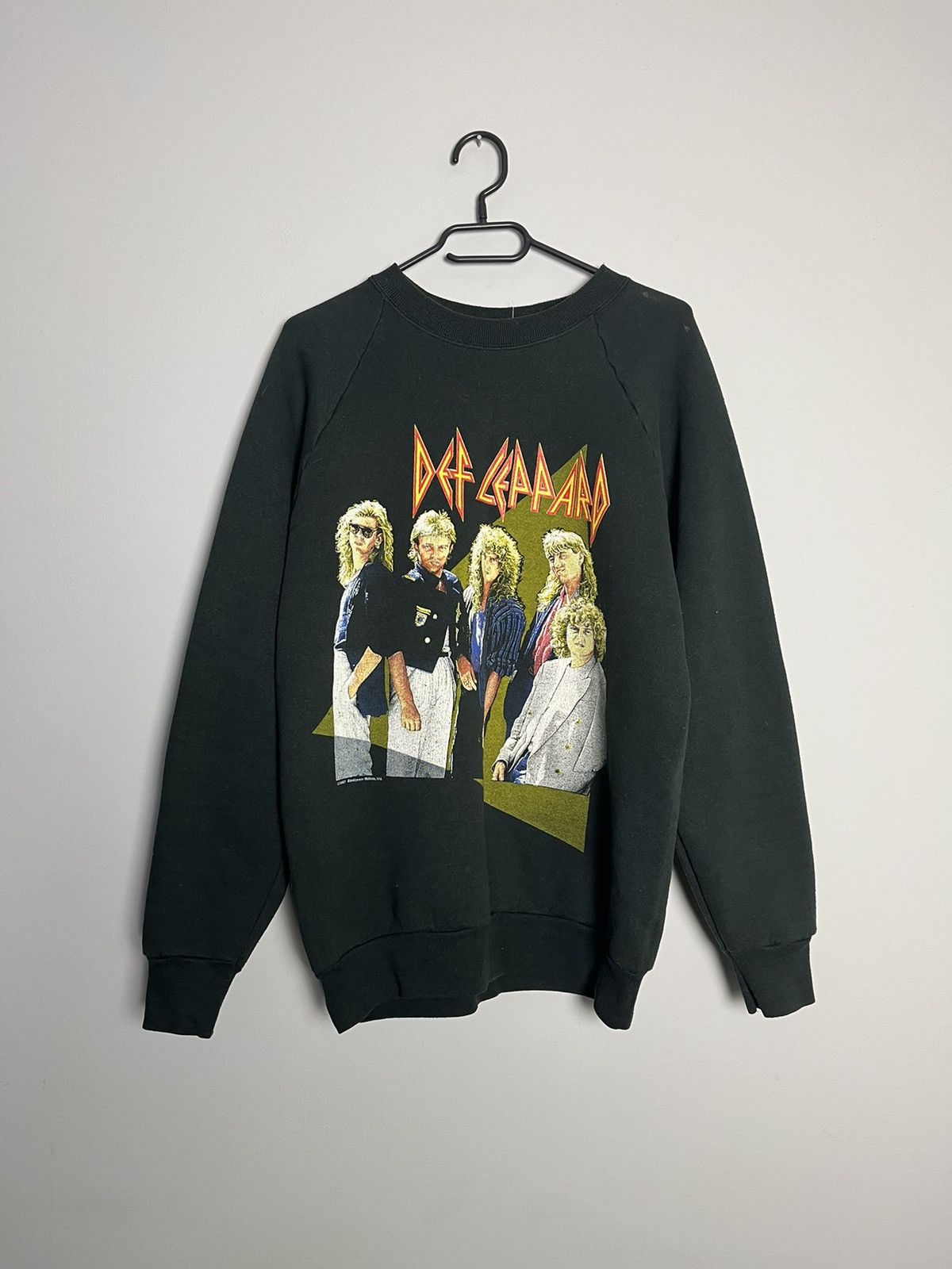 Vintage Def Leppard Hysteria Hoodie Womens Hysteria 87-88 Tour Def