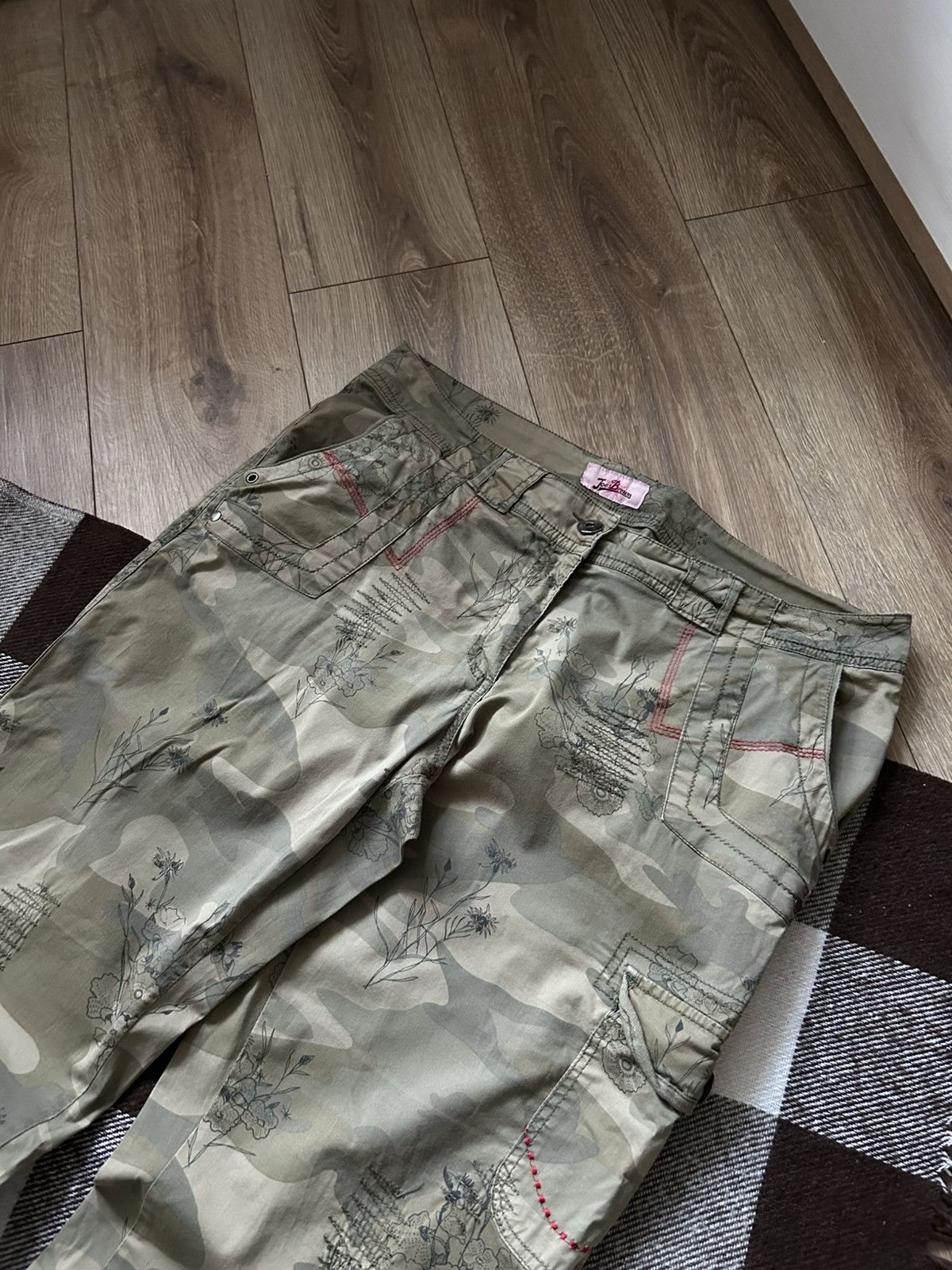 Japanese Brand × Vintage Vintage Joe Brauns camo cargo y2k pants maharishi style Size US 33 - 2 Thumbnail