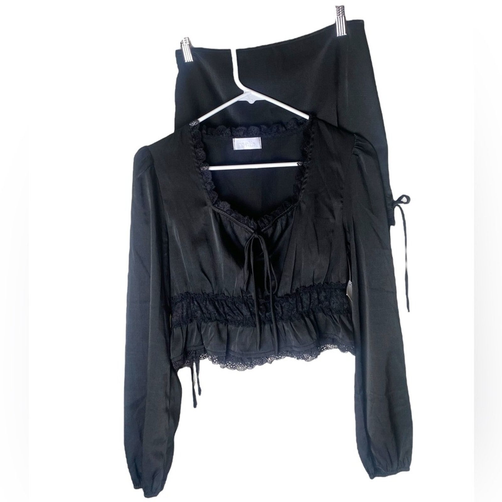 Other Isalis Day Of Gratitude Two Piece Skirt Set (Black) S Size S / US 4 / IT 40 - 2 Thumbnail