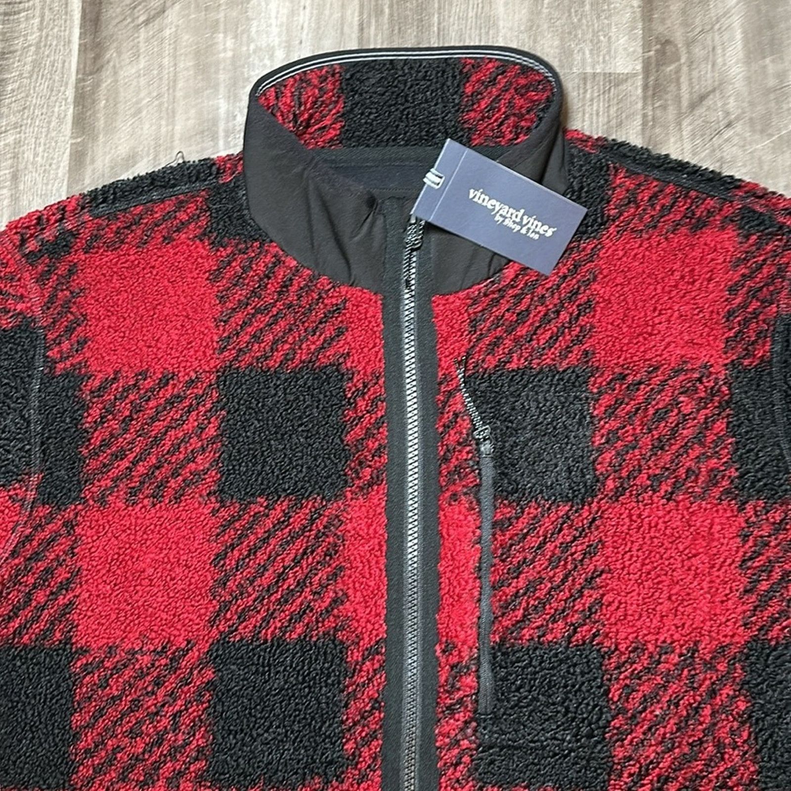Vineyard Vines Vineyard Vines On The Go Sherpa Full Zip Jacket - Large Size US L / EU 52-54 / 3 - 6 Thumbnail