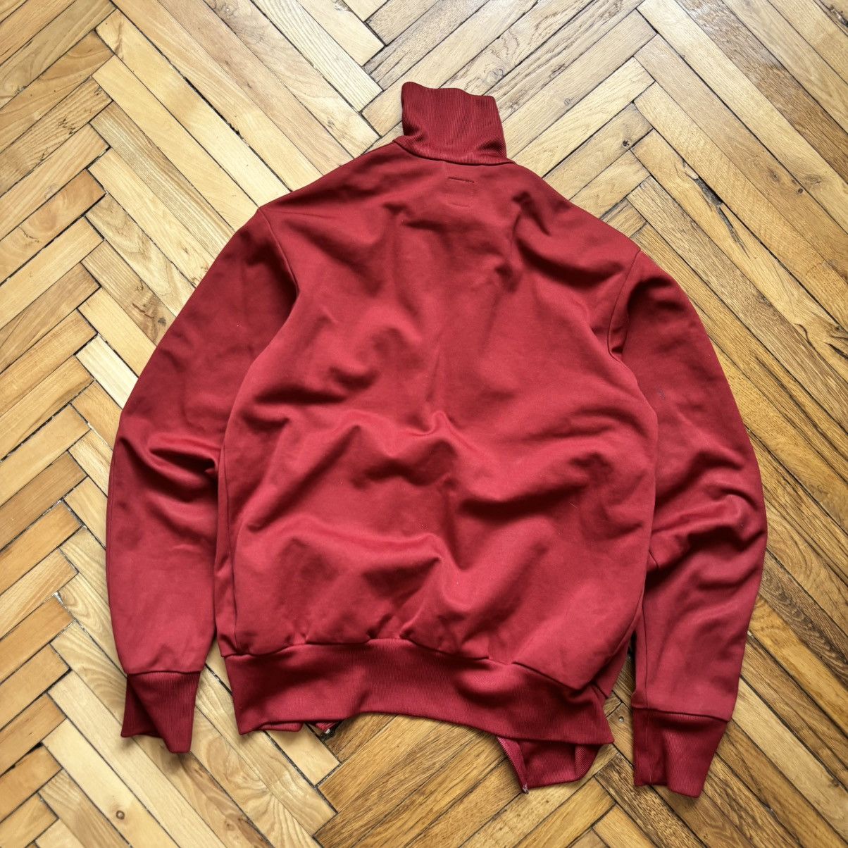 Adidas × Vintage Vintage Y2K Adidas Track Top Jacket Burgundy Mini logo Size US S / EU 44-46 / 1 - 2 Thumbnail