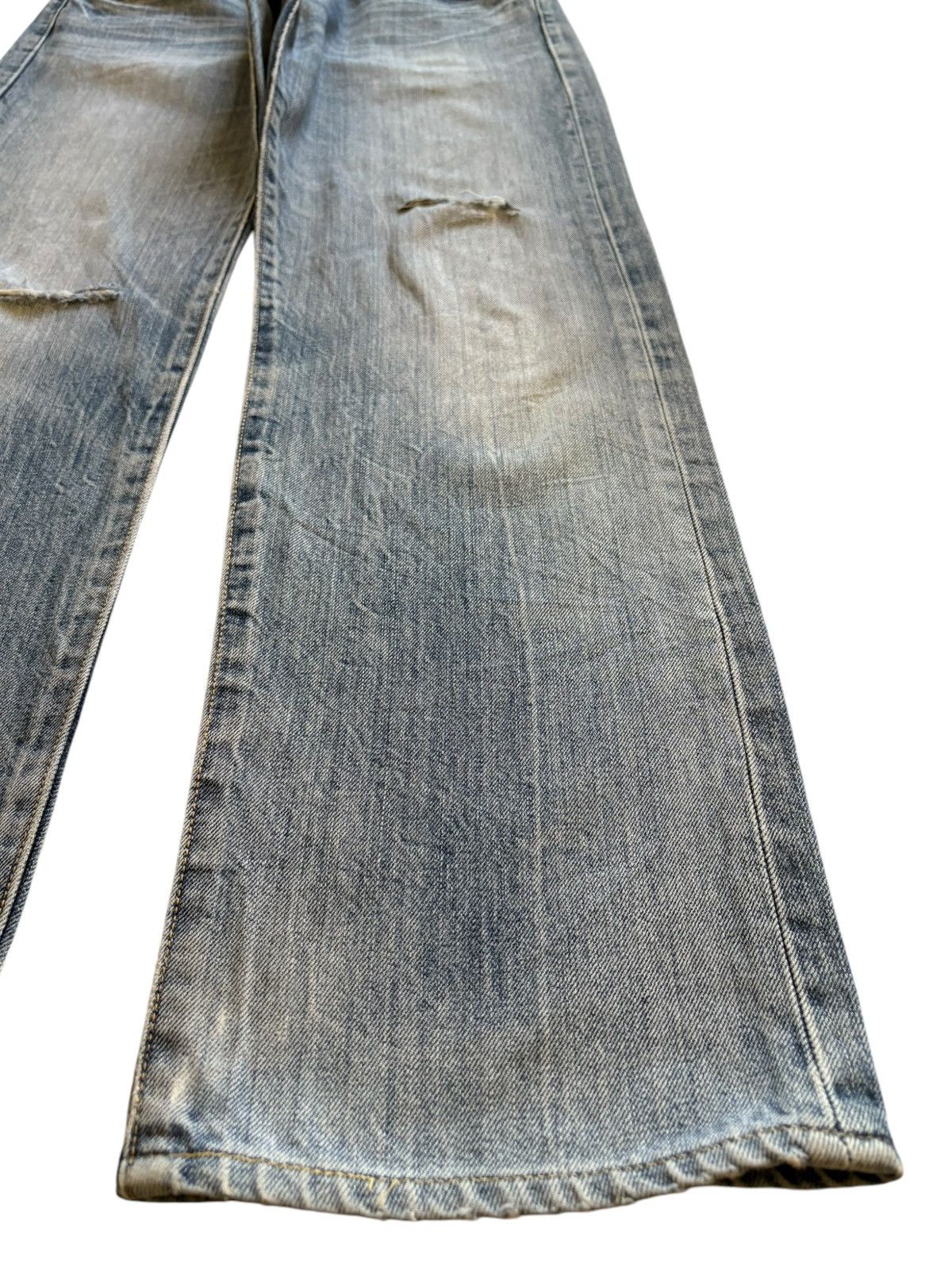 Levi's Vintage 90s Levis 501 Faded Wash Distressed Loose Jeans Size US 32 / EU 48 - 7 Thumbnail
