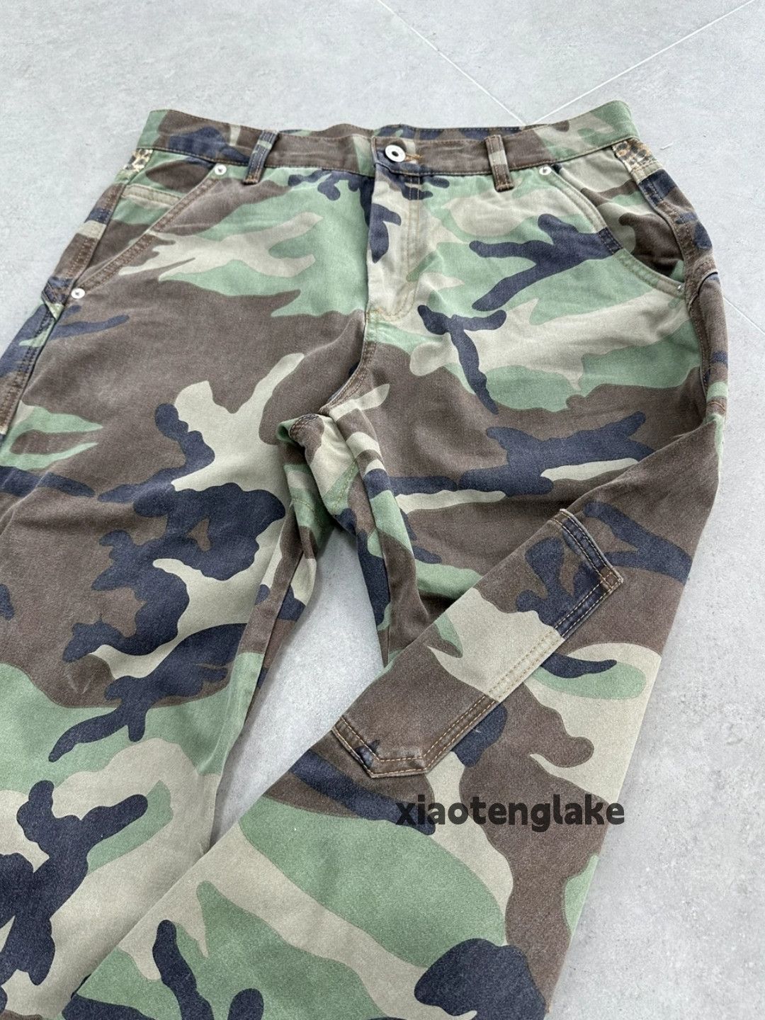 Vintage xtl Military outdoor kapital carhartt style cargo pants Size US 32 / EU 48 - 2 Thumbnail