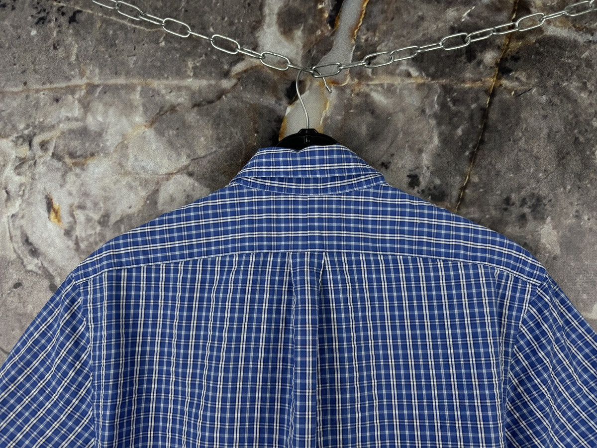 Polo Ralph Lauren Polo Ralph Lauren Short Sleeve Shirt Blue Checkered Classic Size US L / EU 52-54 / 3 - 11 Thumbnail