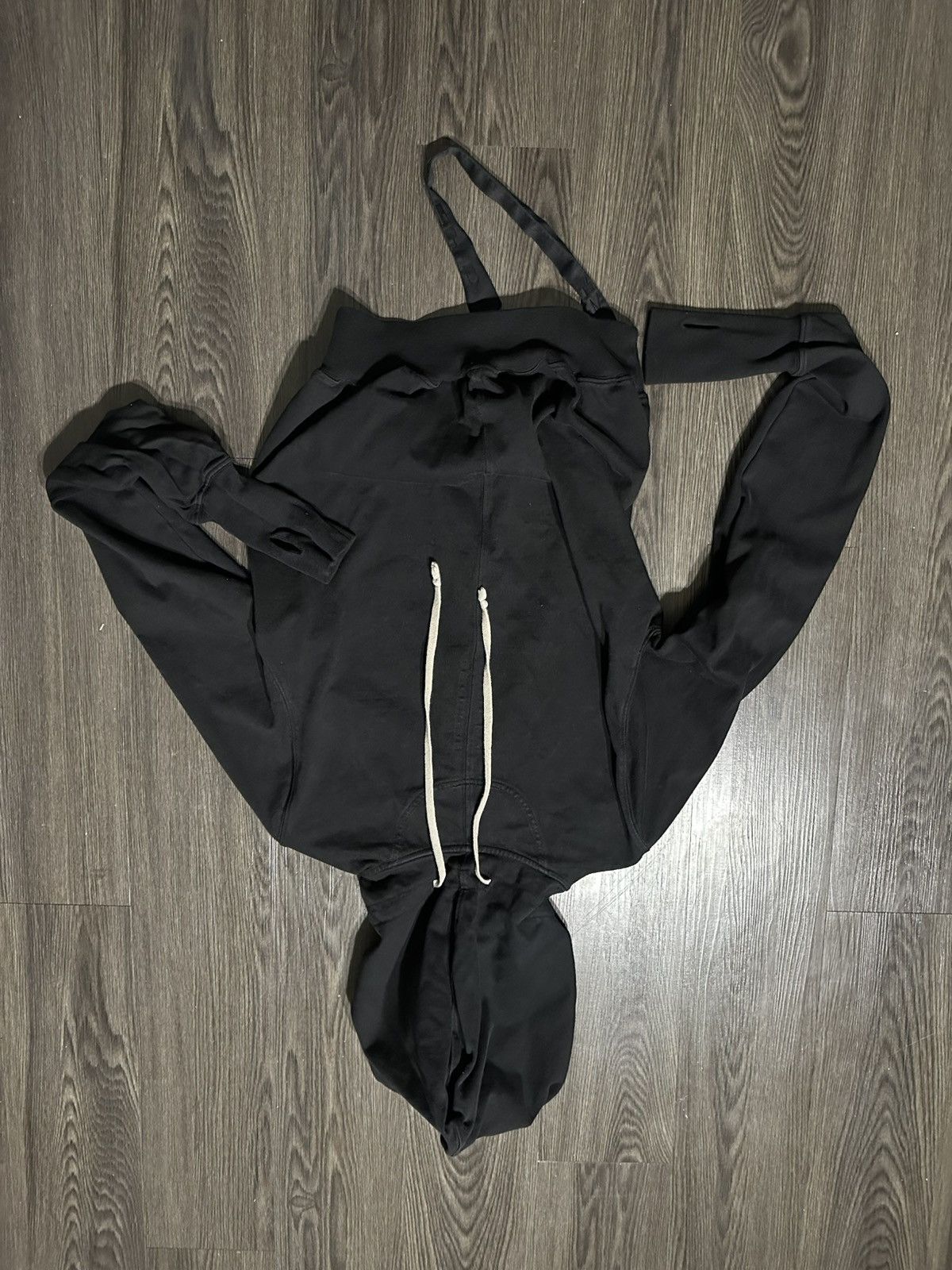 Rick Owens Rick Owens Back Strings Hoodie Size US S / EU 44-46 / 1 - 1 Thumbnail