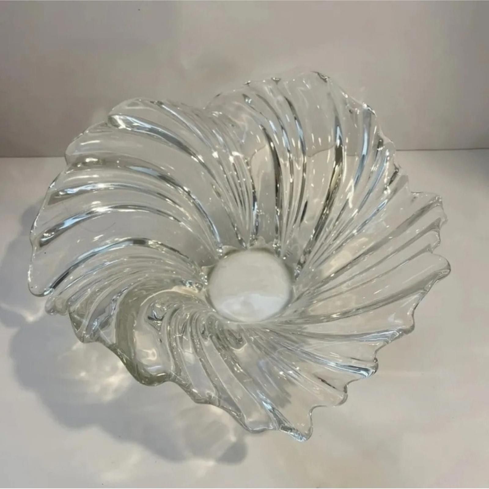 Other MIKASA Belle Epoque Bowl EUC Elegant Glass Art Sculptur Size ONE SIZE - 6 Thumbnail