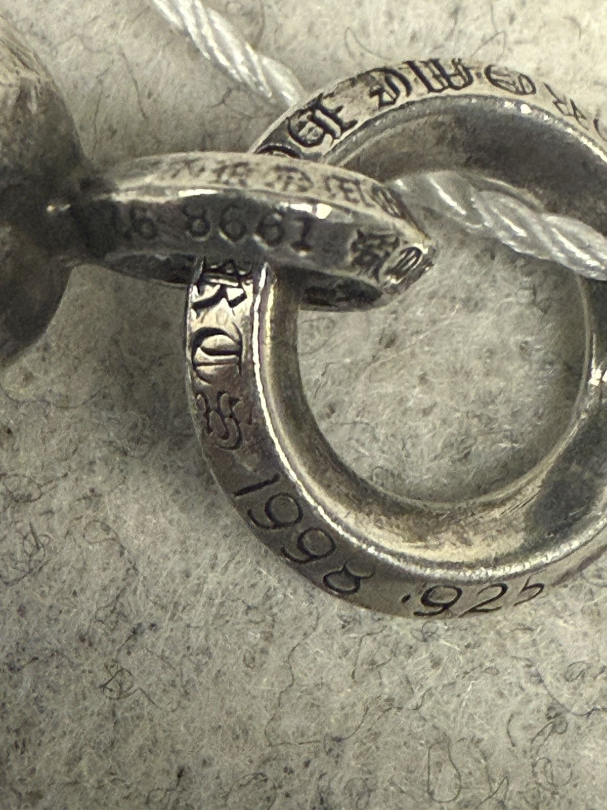 Chrome Hearts Chrome Hearts Foti Jarvis Pendant Silver Size ONE SIZE - 10 Thumbnail
