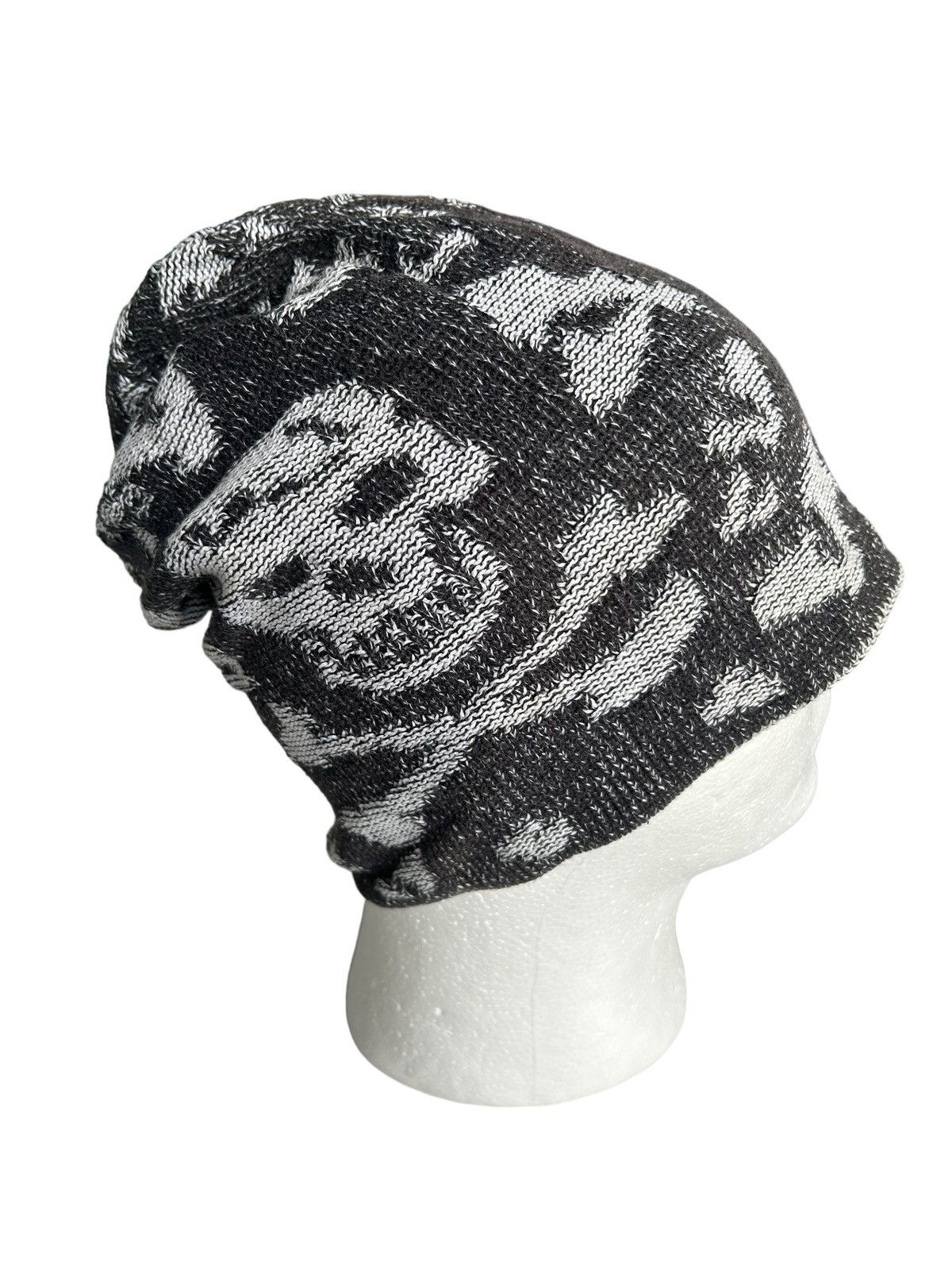 Japanese Brand × Kapital × Vintage Distressed SkullPunk Bondage Design Beanie Hats 🎌☠️ Size ONE SIZE - 4 Thumbnail