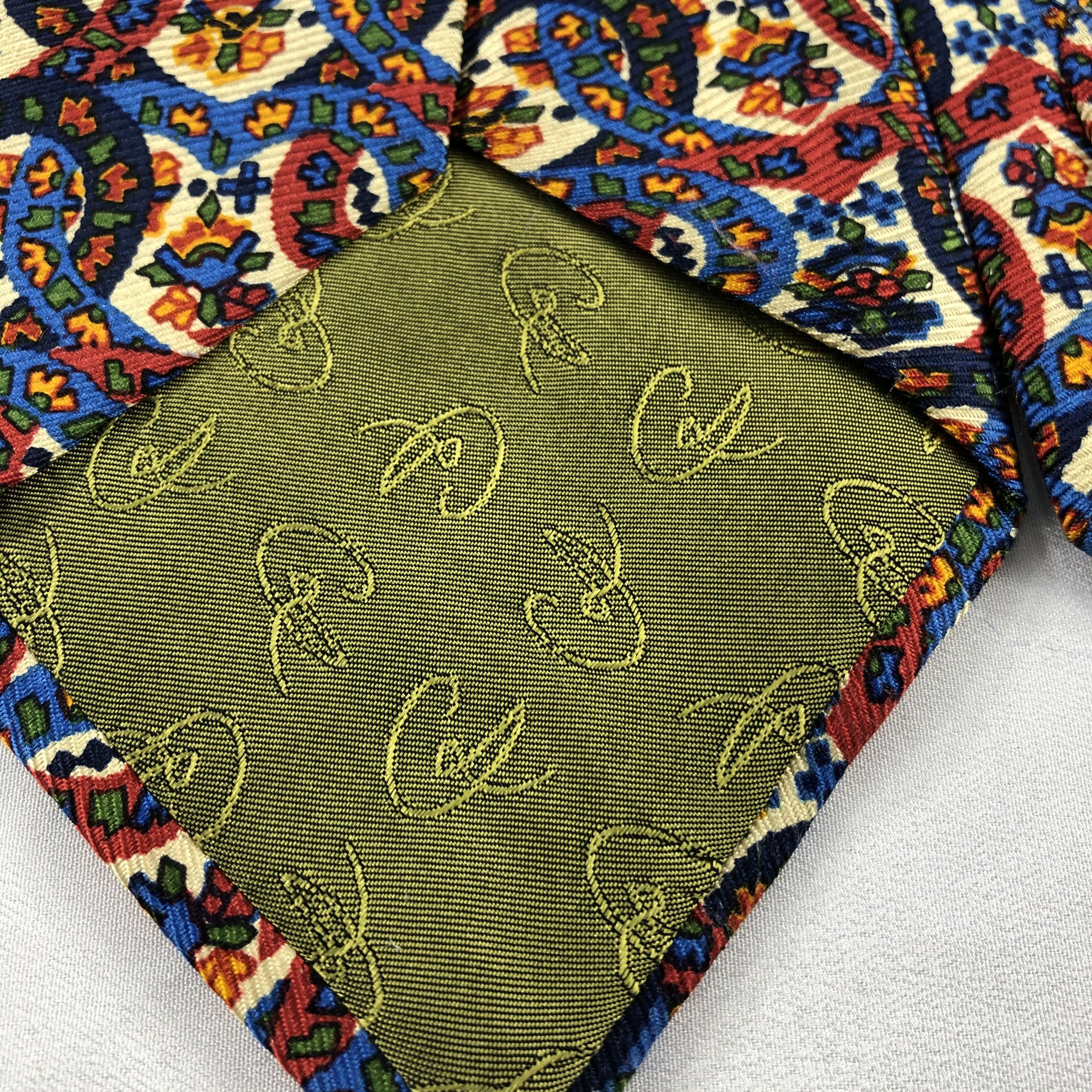 Christian Lacroix Homme × Vintage Christian Lacroix Silk Neck Ties T85 Size ONE SIZE - 4 Thumbnail