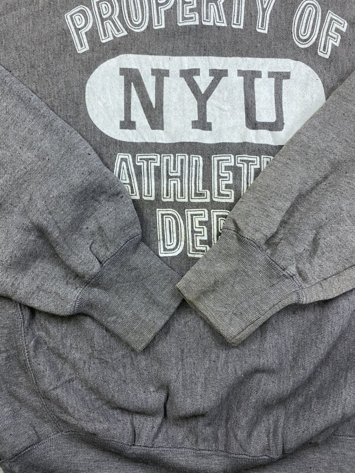 Product Of New York × Vintage Vtg New York University Athletic Dept Embroidery Sweatshirt Size US M / EU 48-50 / 2 - 6 Thumbnail