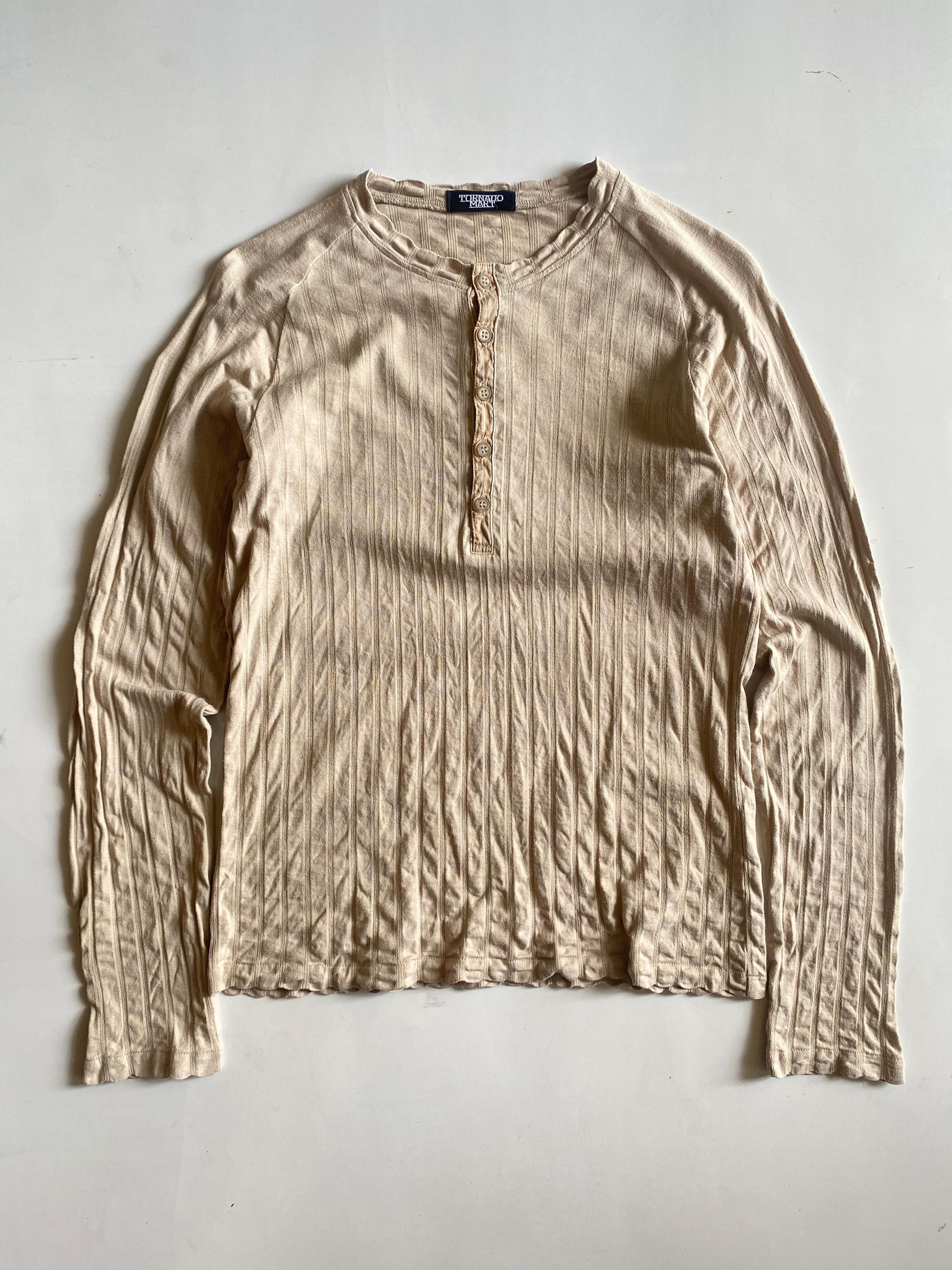 Tornado Mart Tornado Mart Wrinkle Longsleeve Size M / US 6-8 / IT 42-44 - 1 Thumbnail