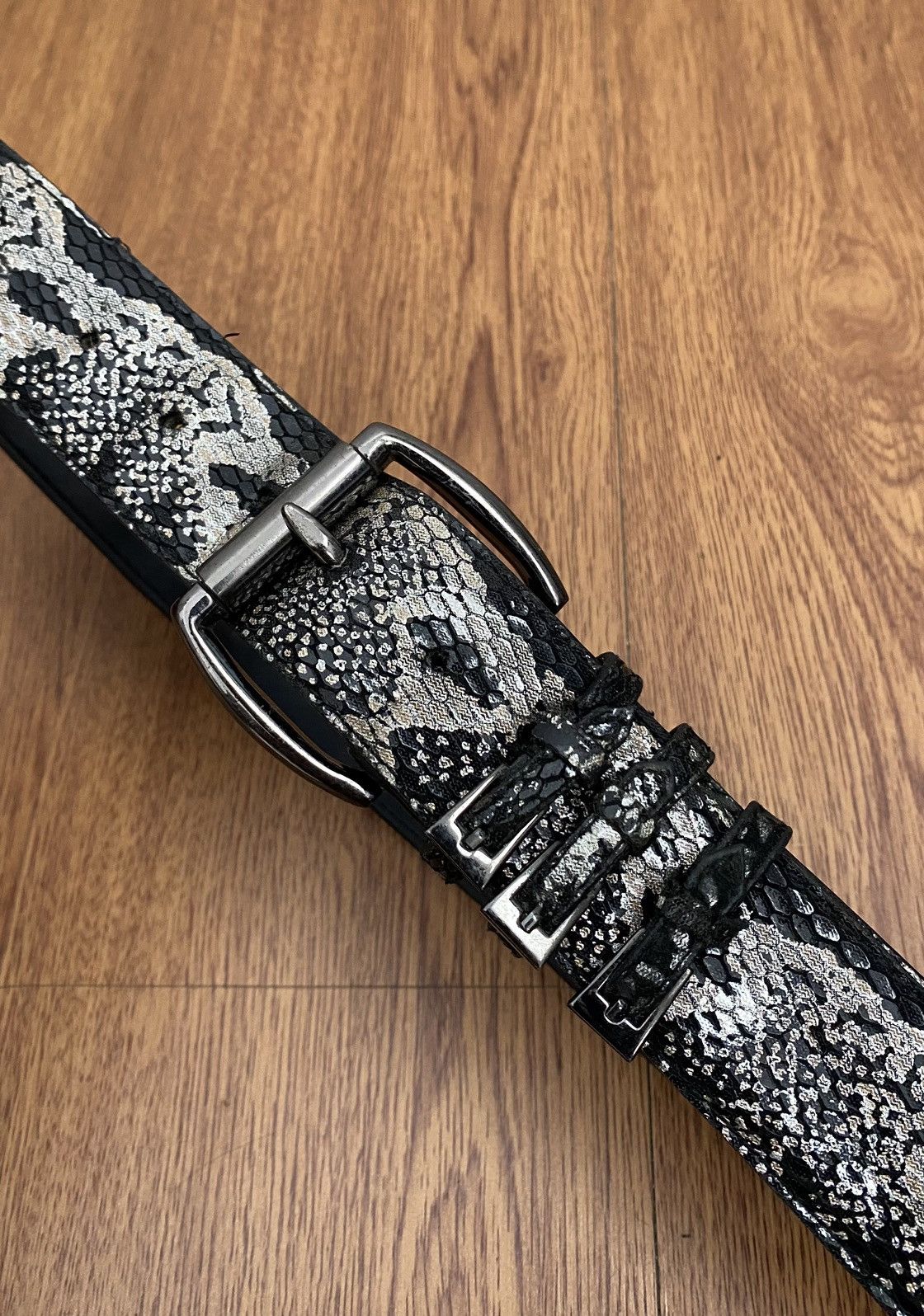 If Six Was Nine Snakeskin i6w9 / KMRii styled belt Size ONE SIZE - 6 Thumbnail
