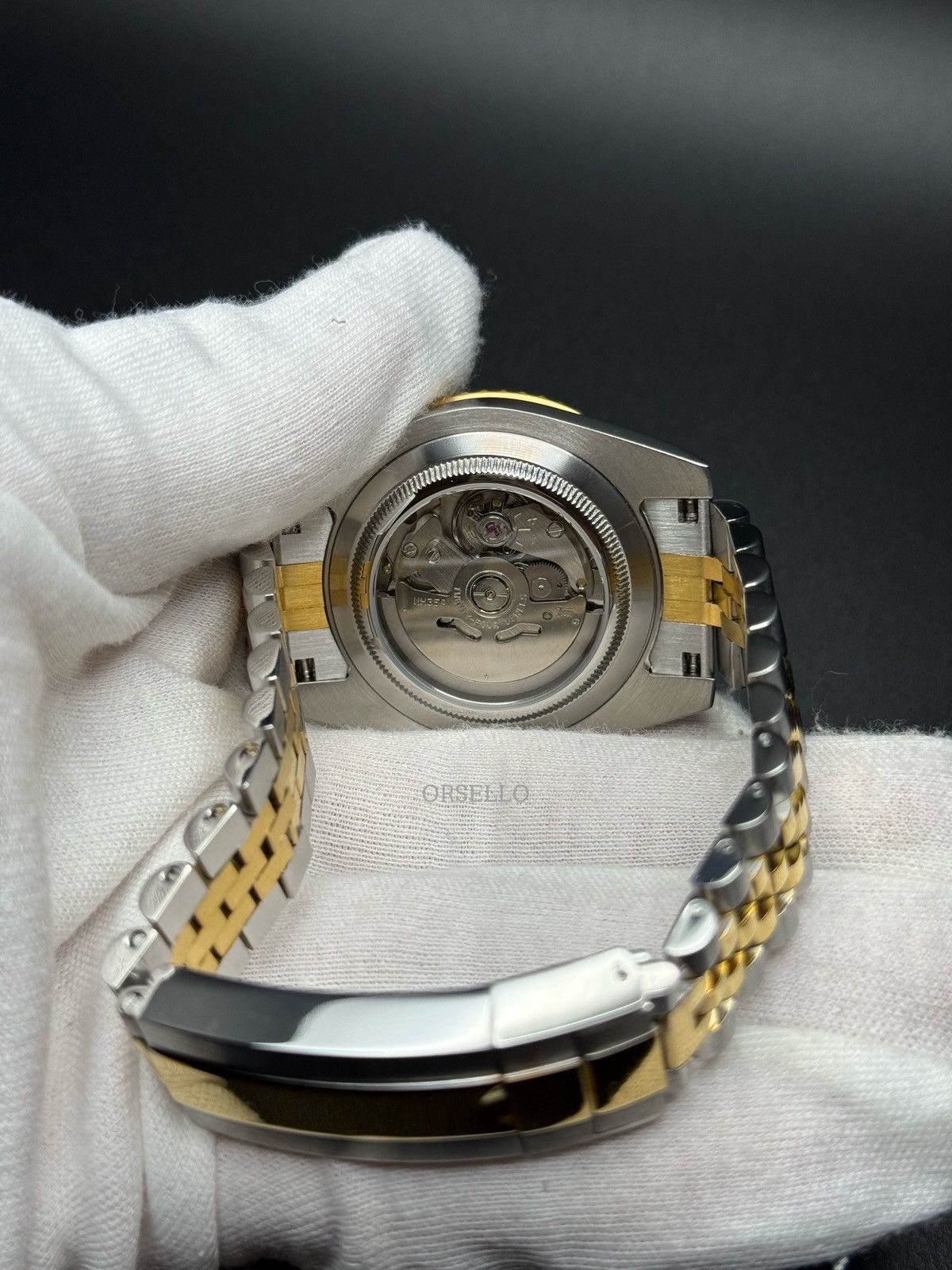 Seiko Seiko mod watch submariner two tone 40mm Size ONE SIZE - 3 Thumbnail
